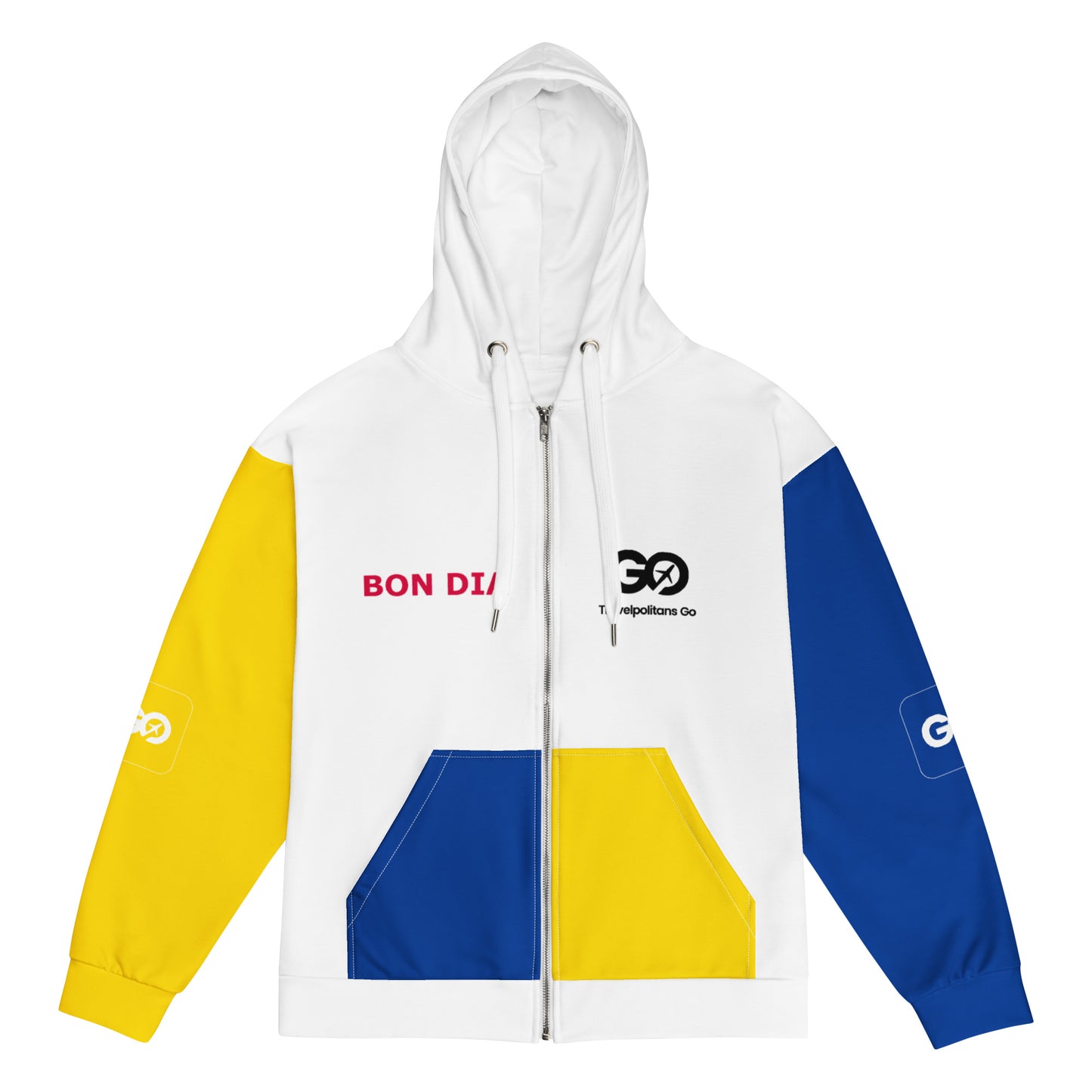 Bonaire Unisex Zip Hoodie