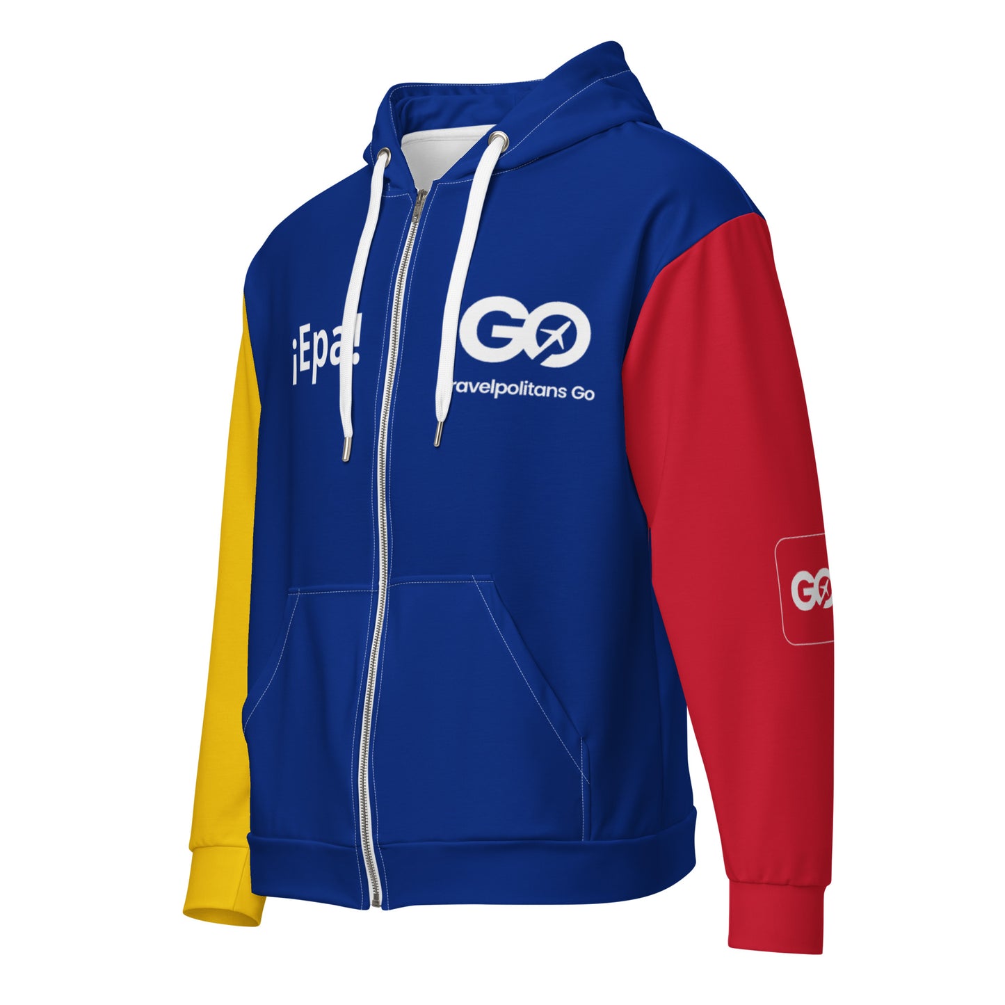 Venezuelan Unisex Zip Hoodie