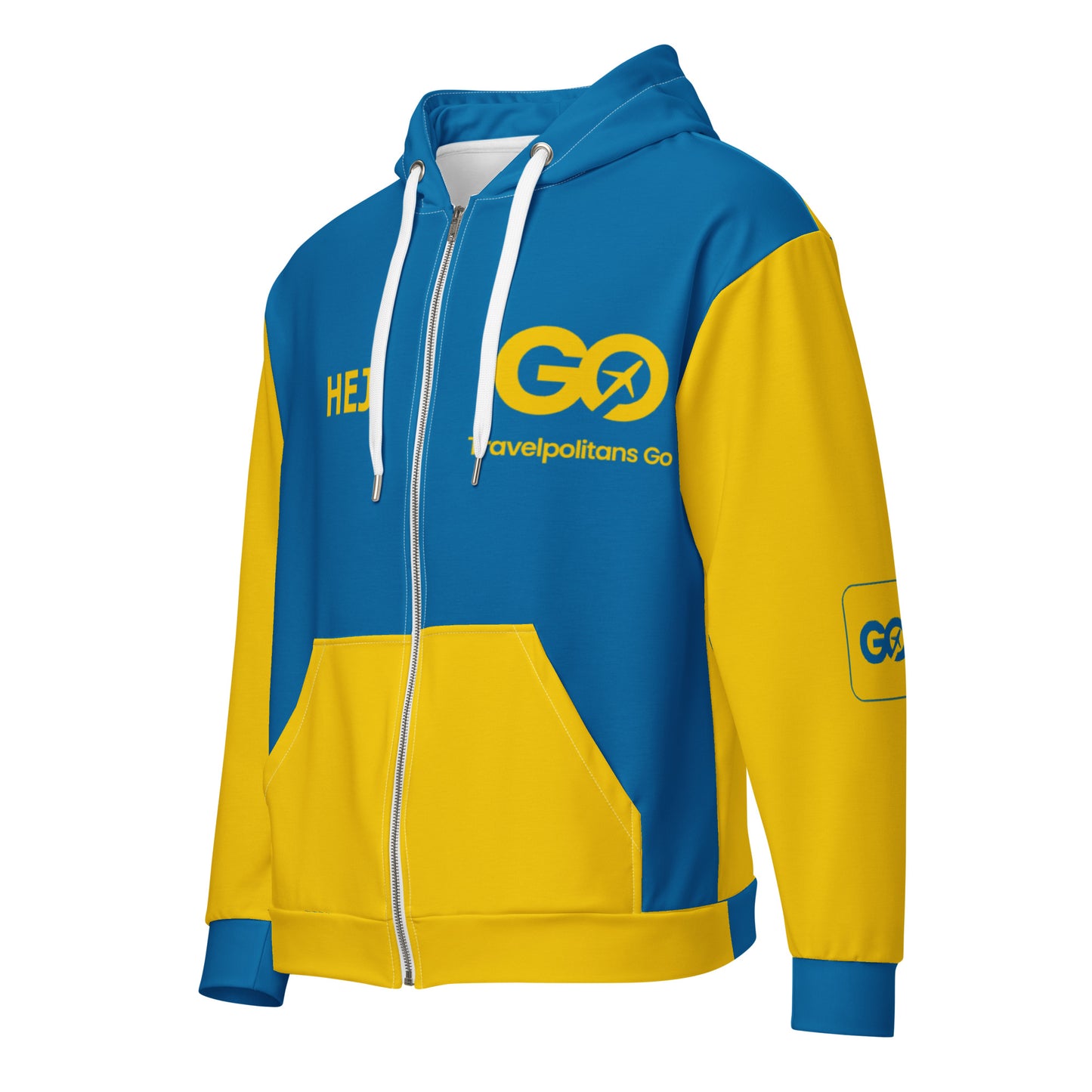 Swedish Unisex Zip Hoodie