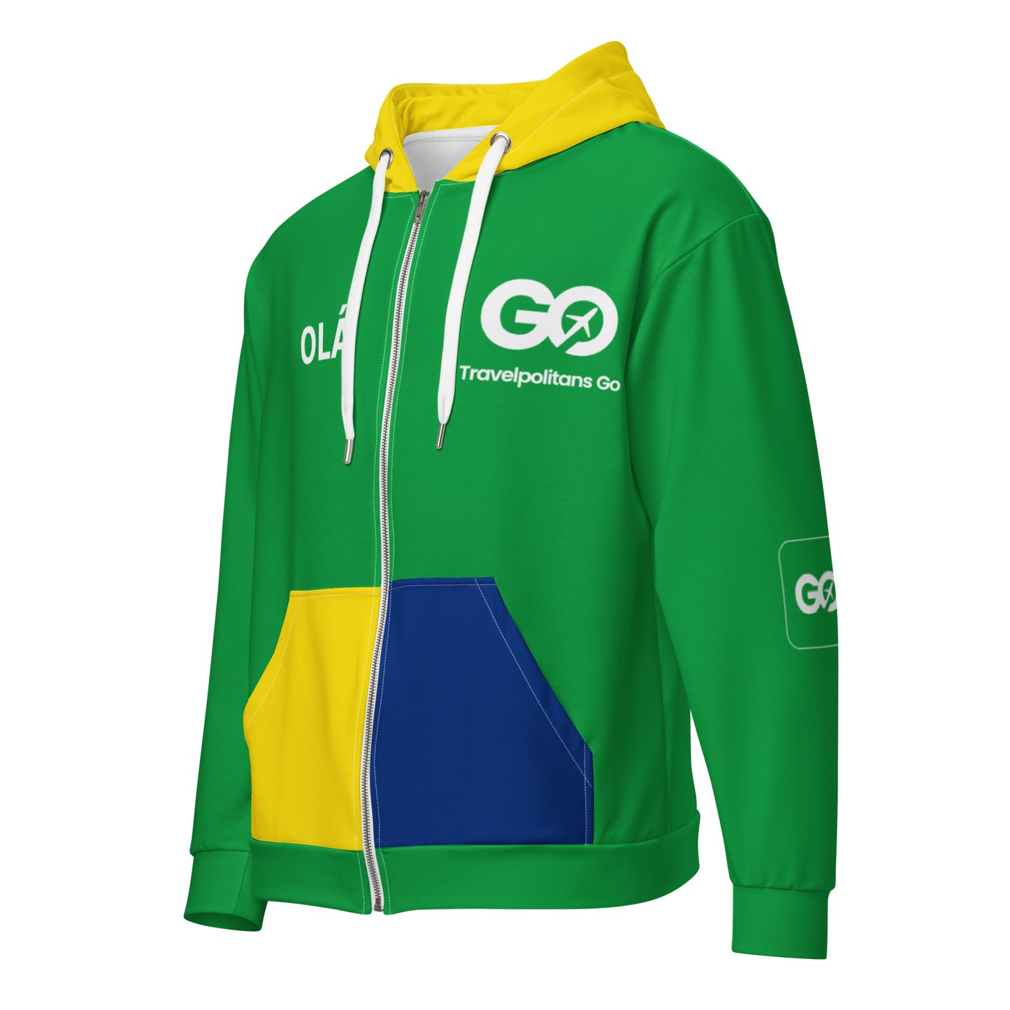 Brazilian Unisex Zip Hoodie
