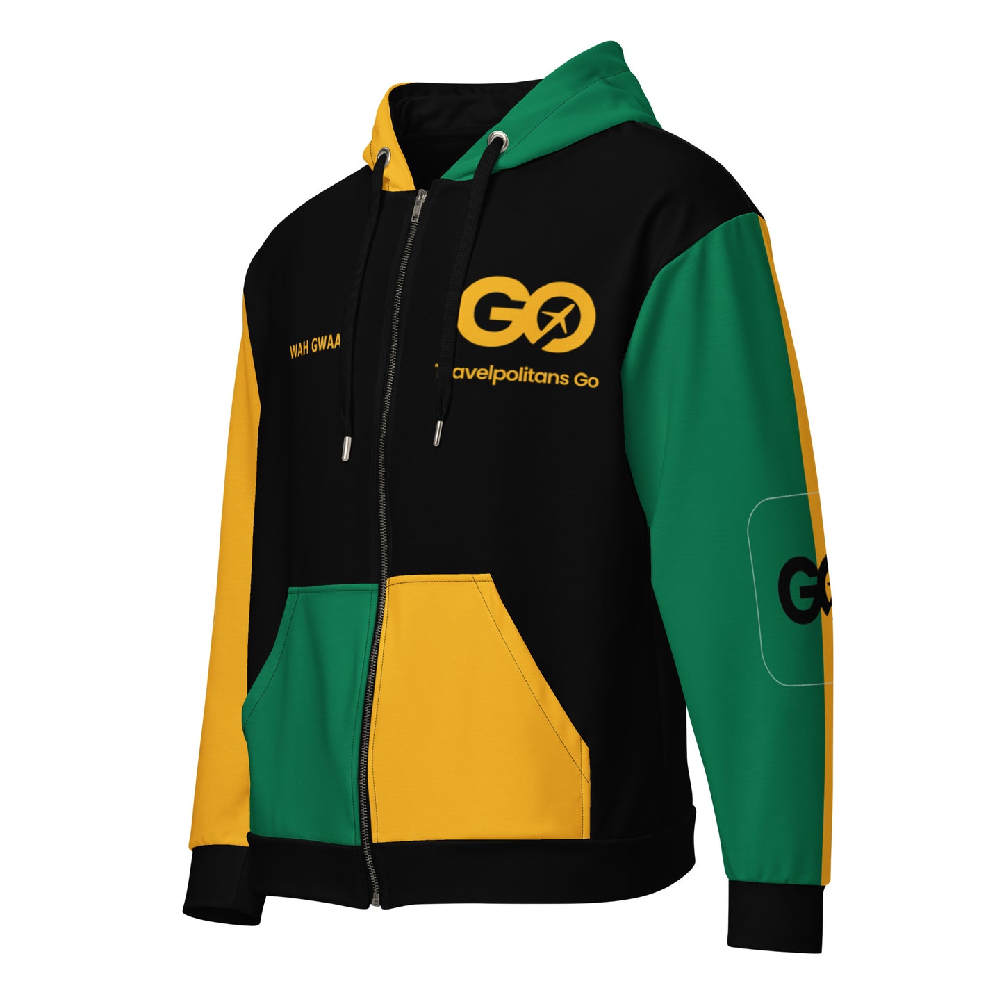 Jamaican Unisex Zip Hoodie