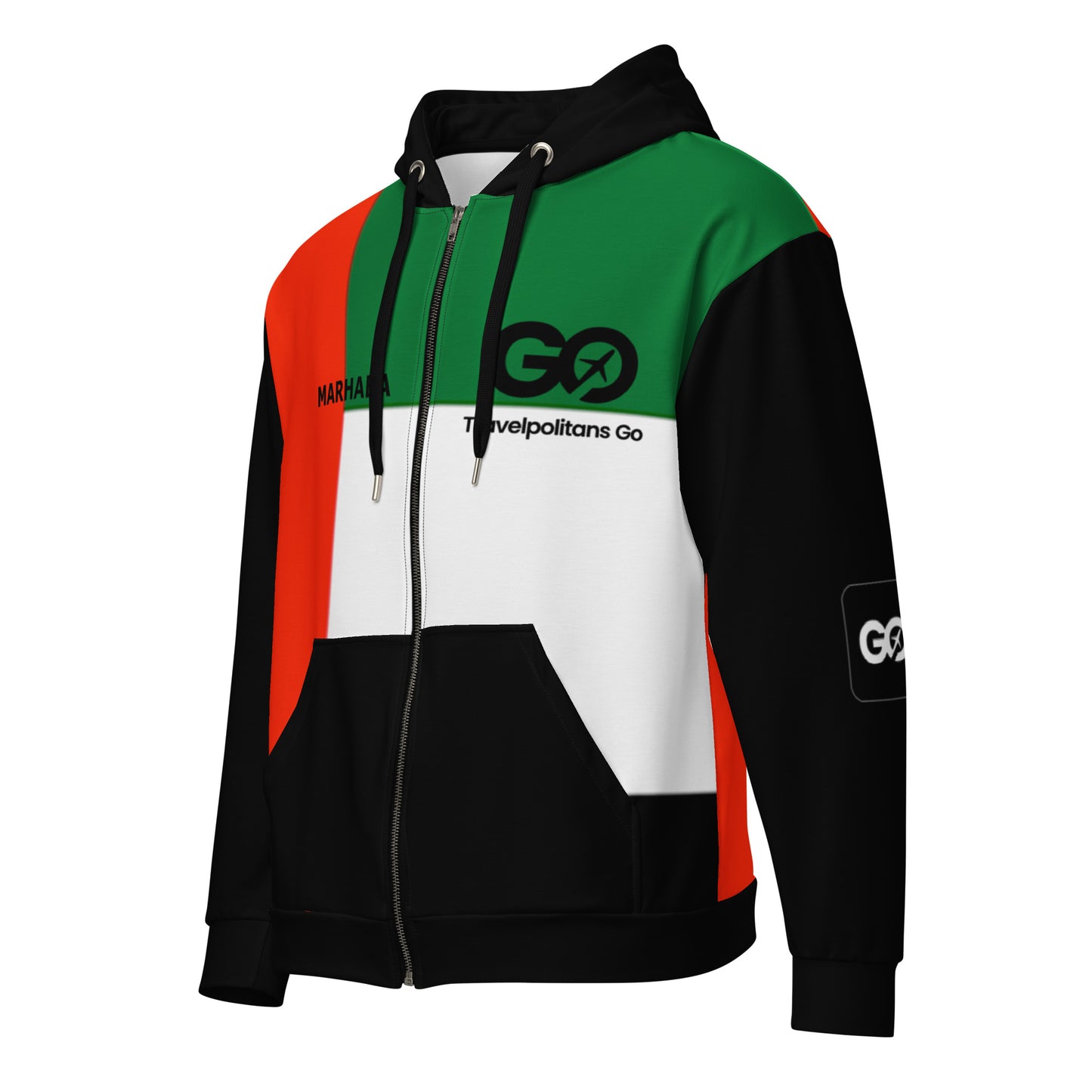 Dubai Unisex Zip Hoodie