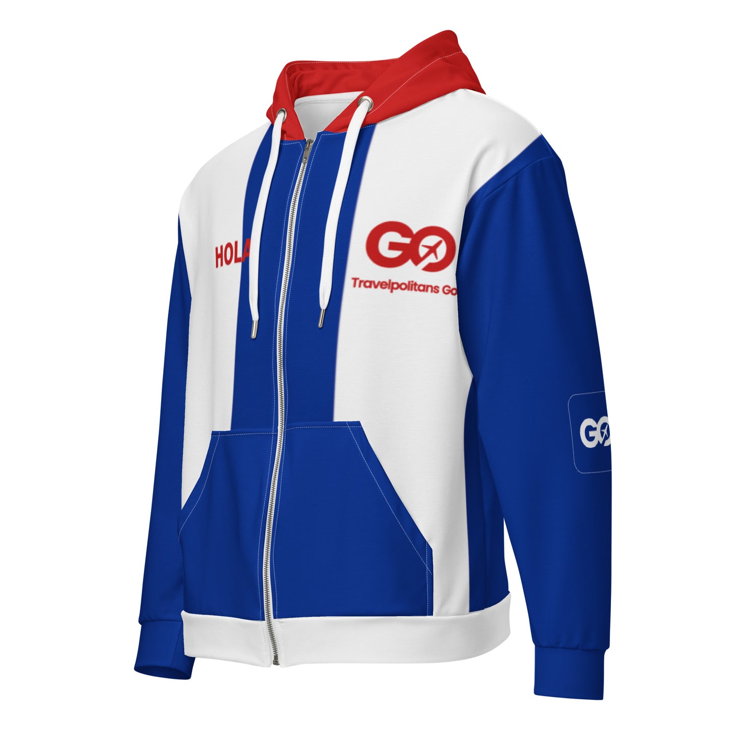 Cuba Unisex Zip Hoodie