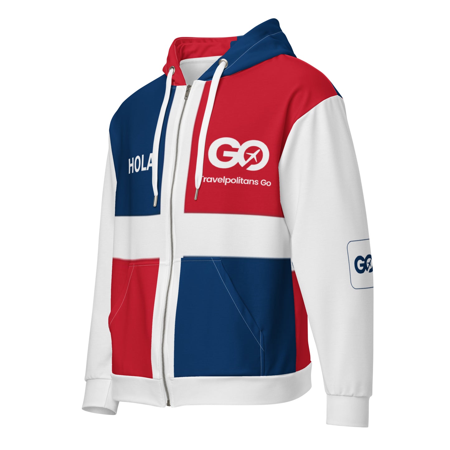 Dominican Republic Unisex Zip Hoodie