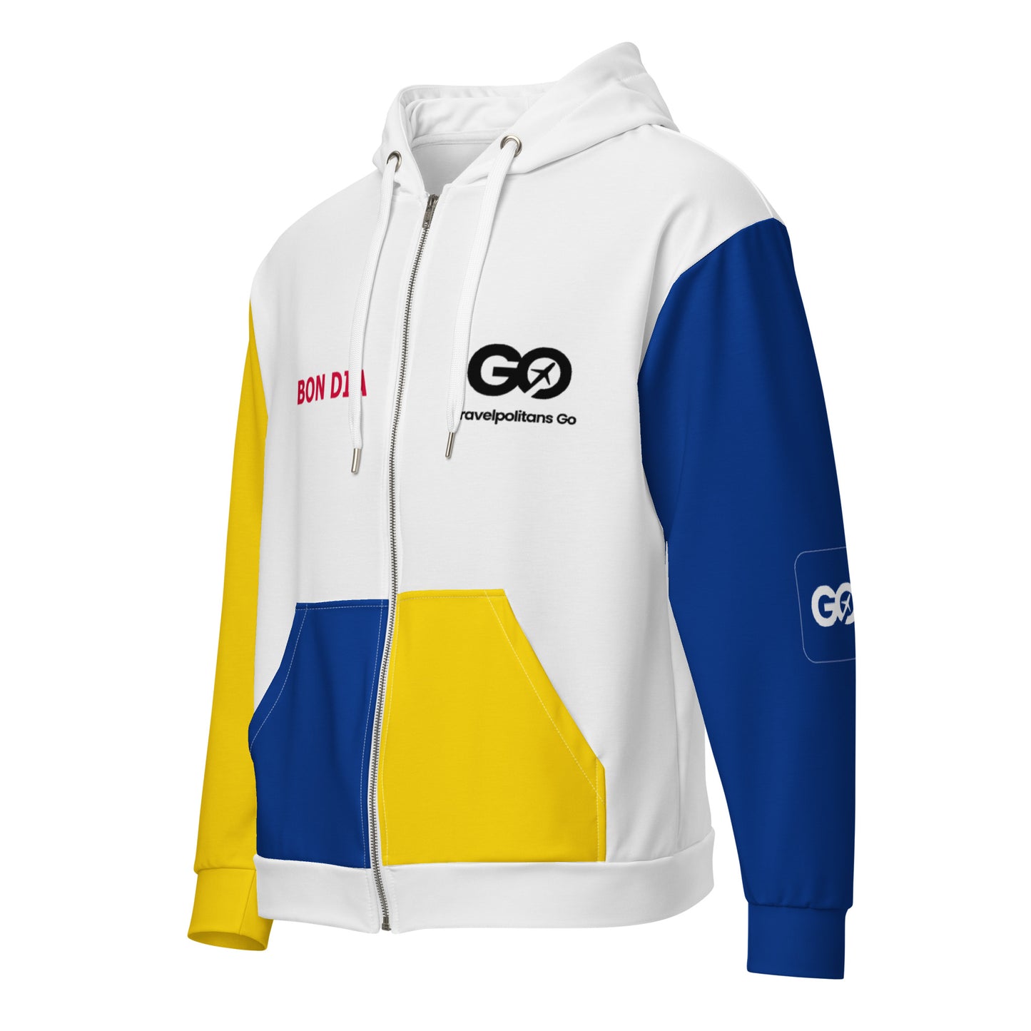 Bonaire Unisex Zip Hoodie