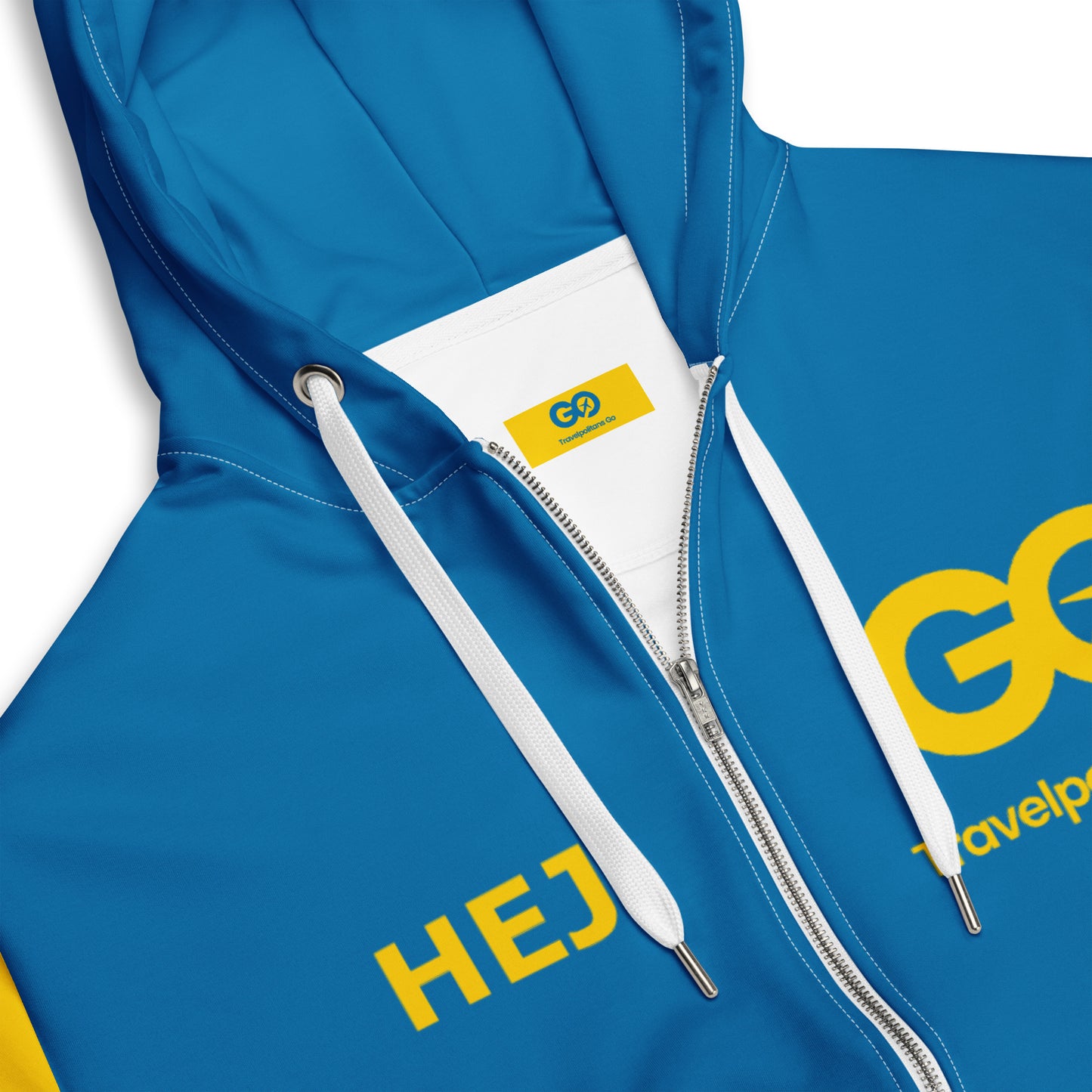 Swedish Unisex Zip Hoodie