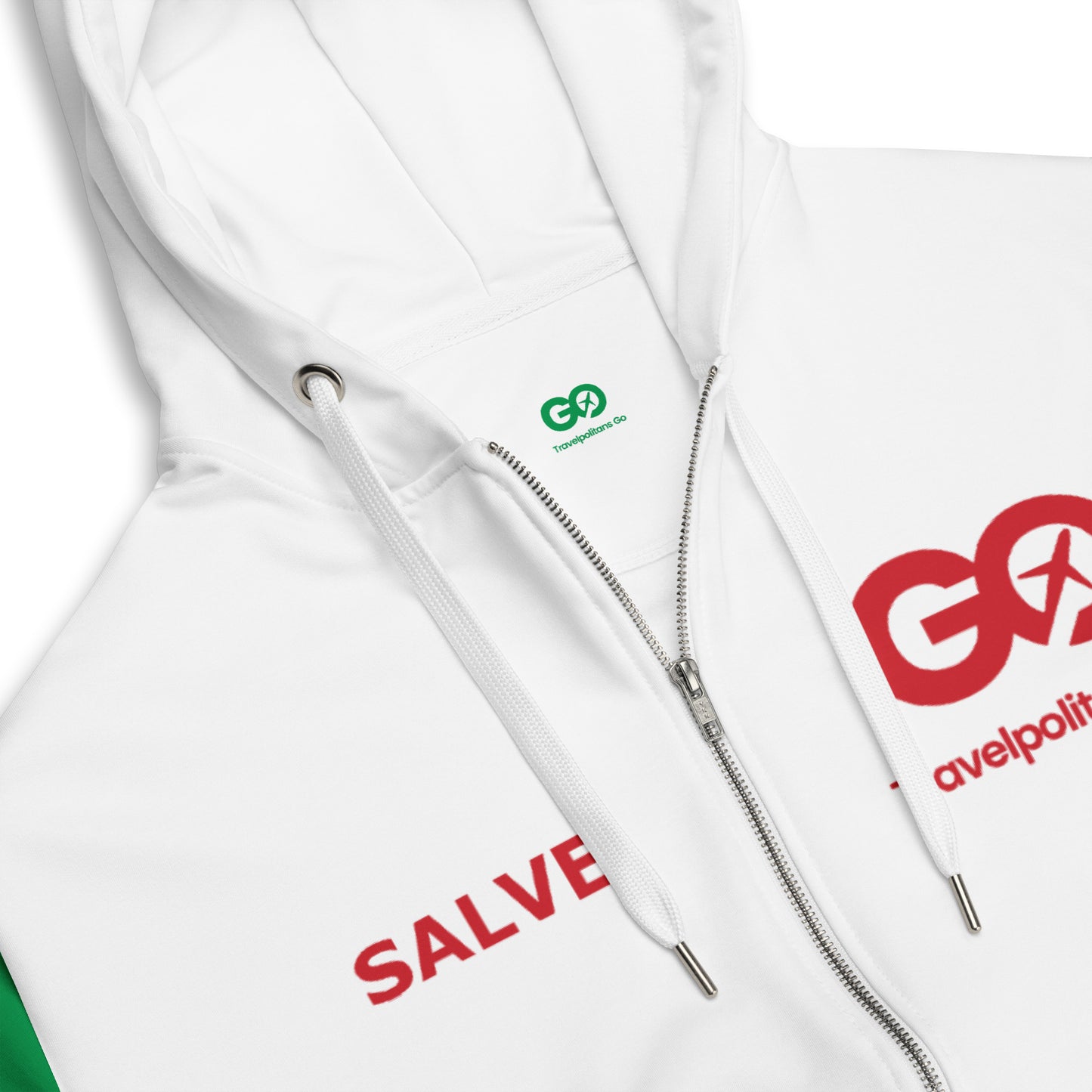 Italy Unisex Zip Hoodie