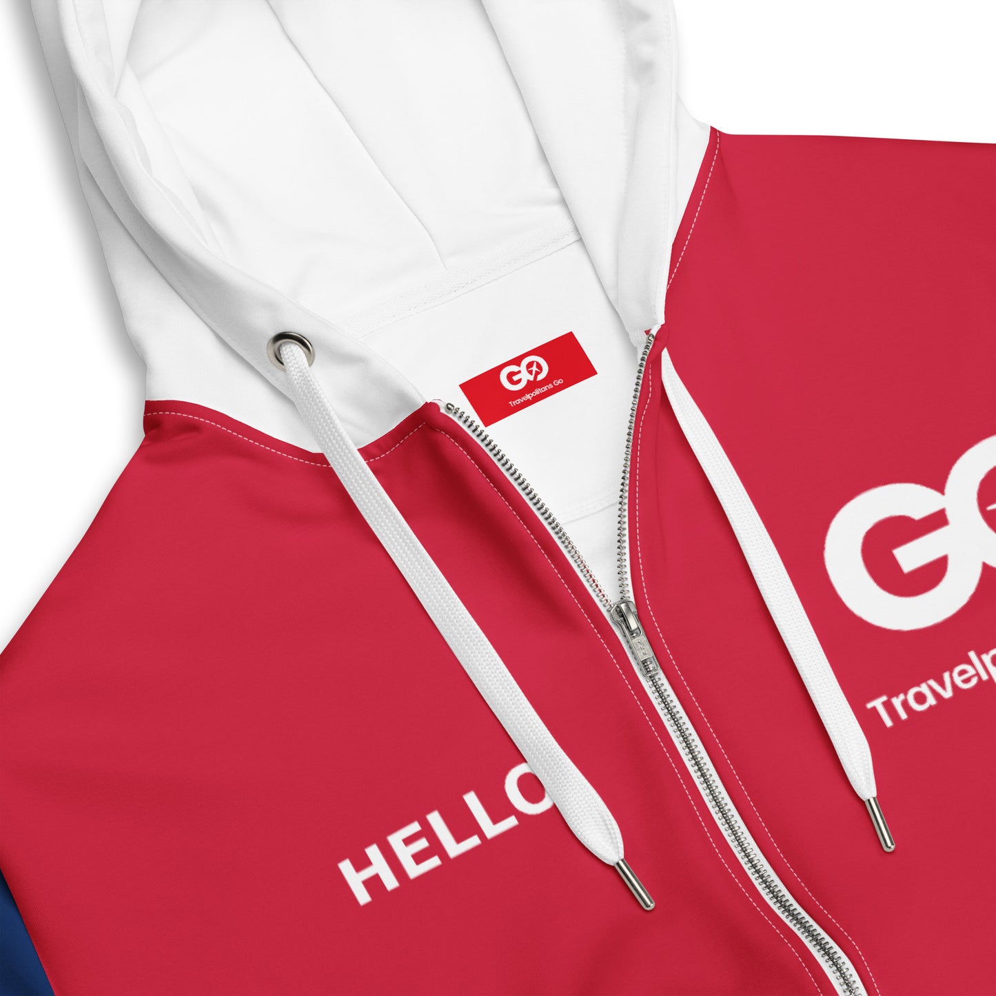 America Unisex Zip Hoodie