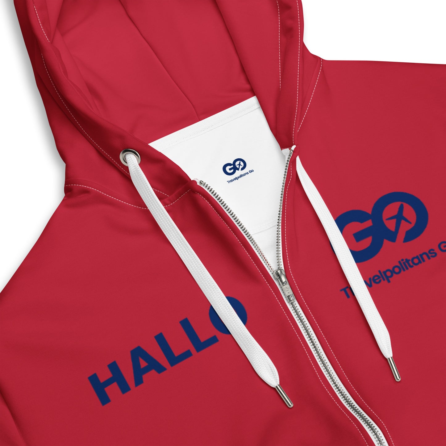 Norway Unisex Zip Hoodie