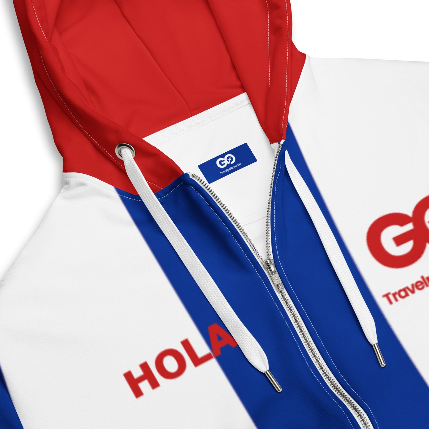 Cuba Unisex Zip Hoodie