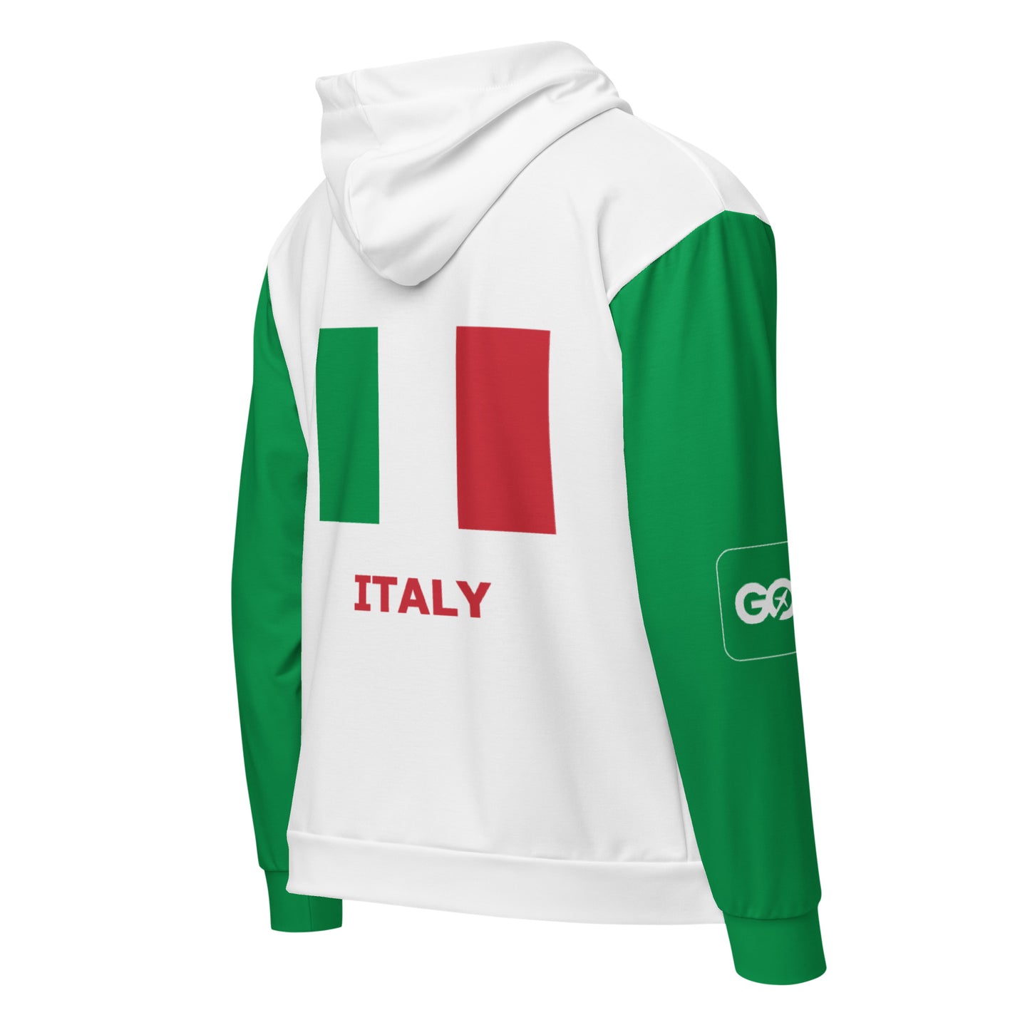 Italy Unisex Zip Hoodie