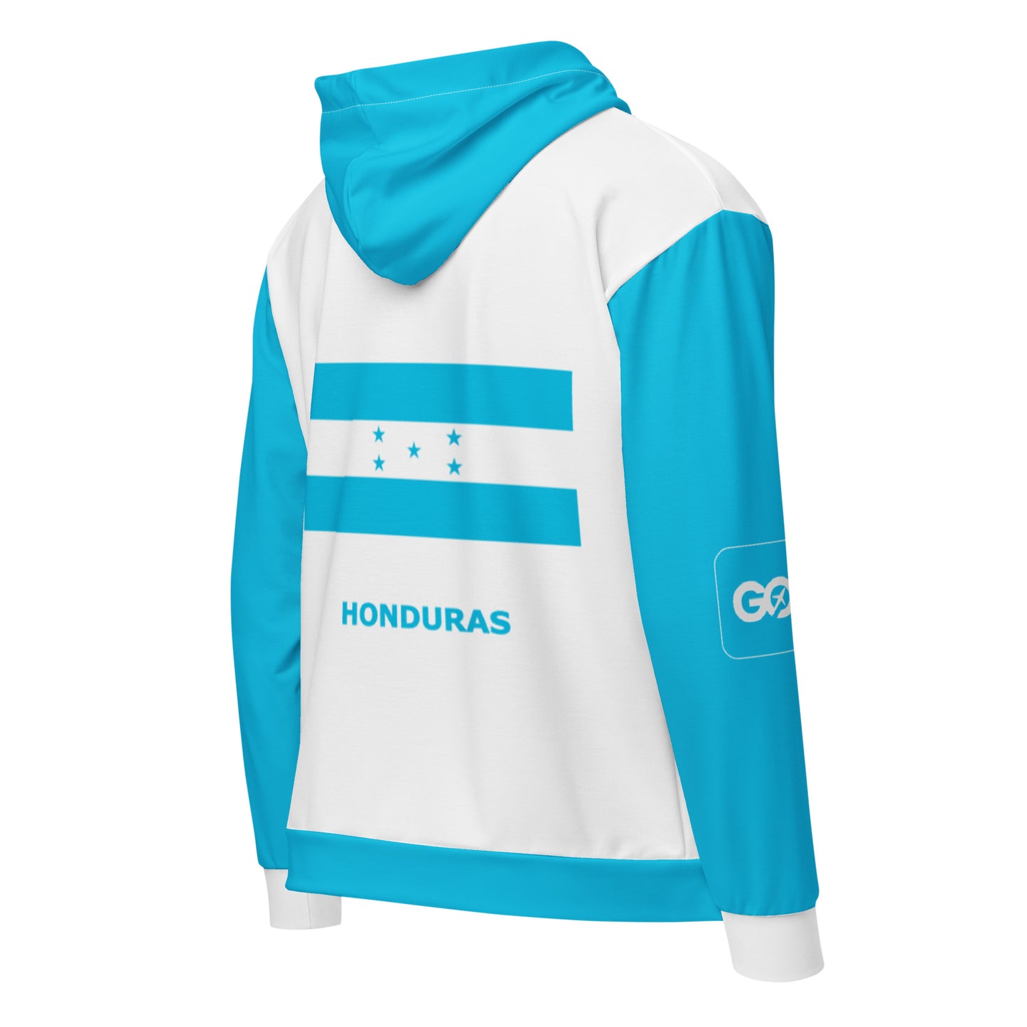 Honduras Unisex Zip Hoodie