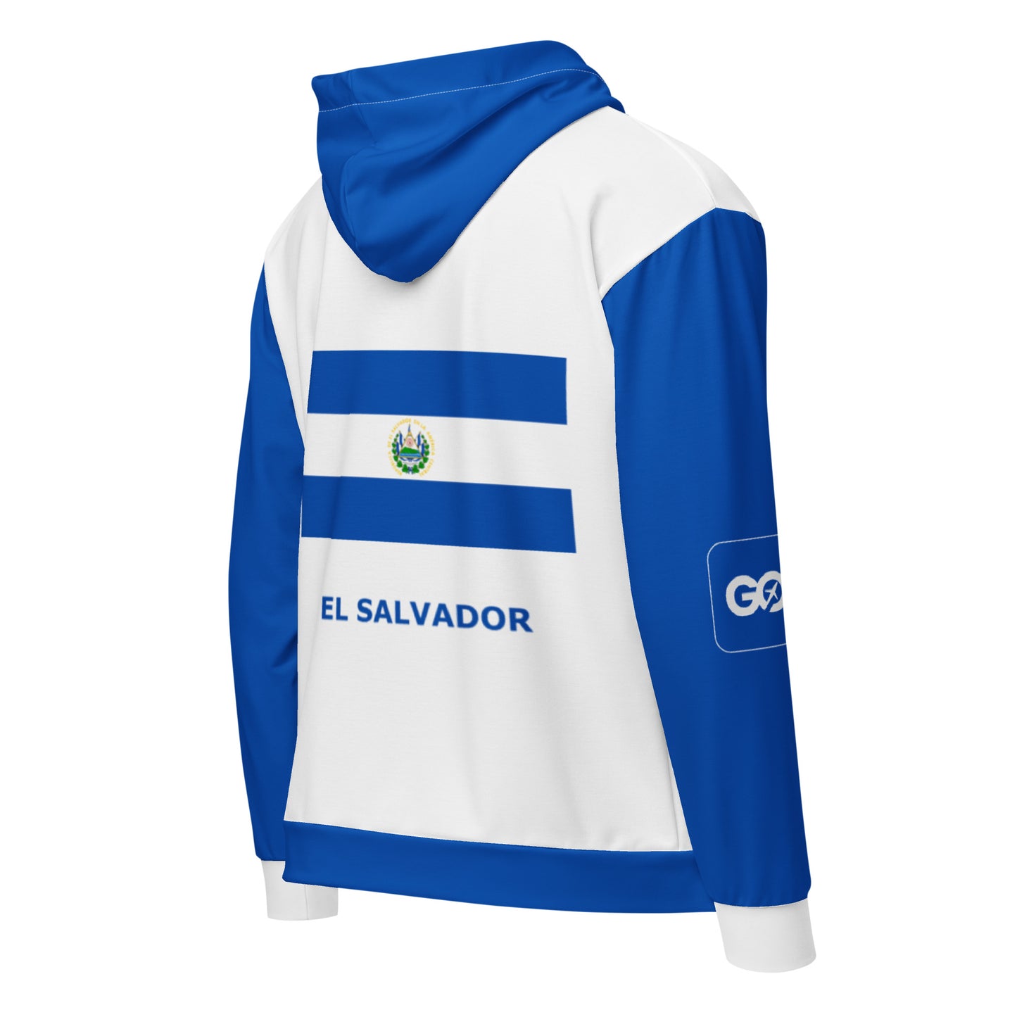 El Salvador Unisex Zip Hoodie