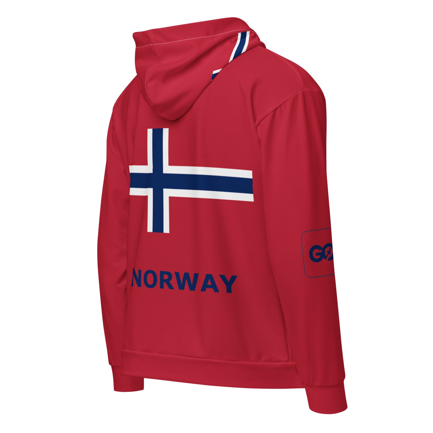Norway Unisex Zip Hoodie
