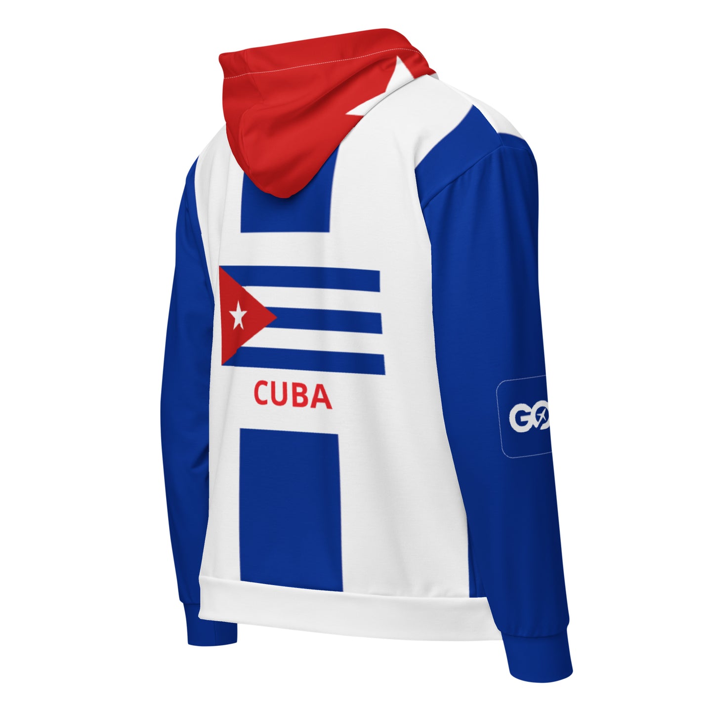 Cuba Unisex Zip Hoodie