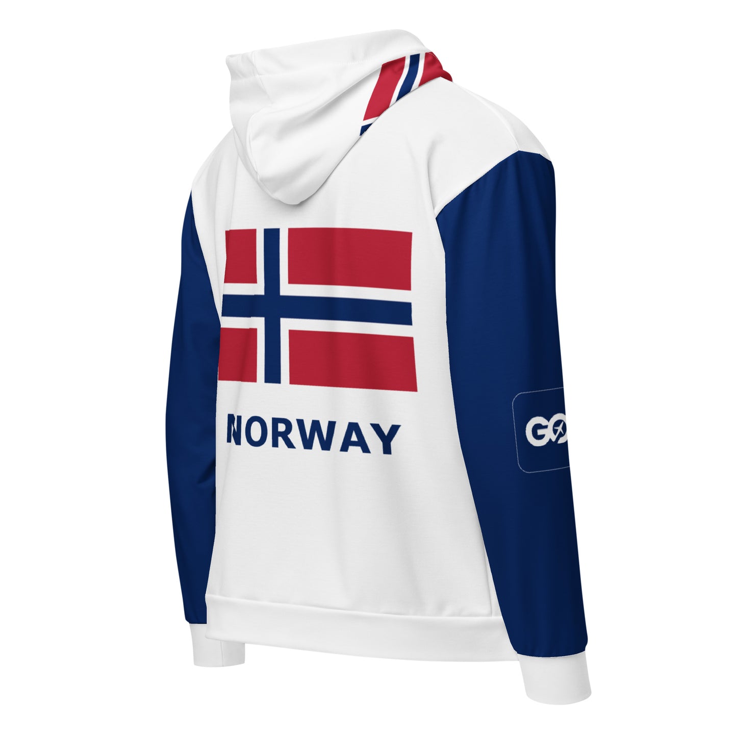 Norway Unisex Zip Hoodie