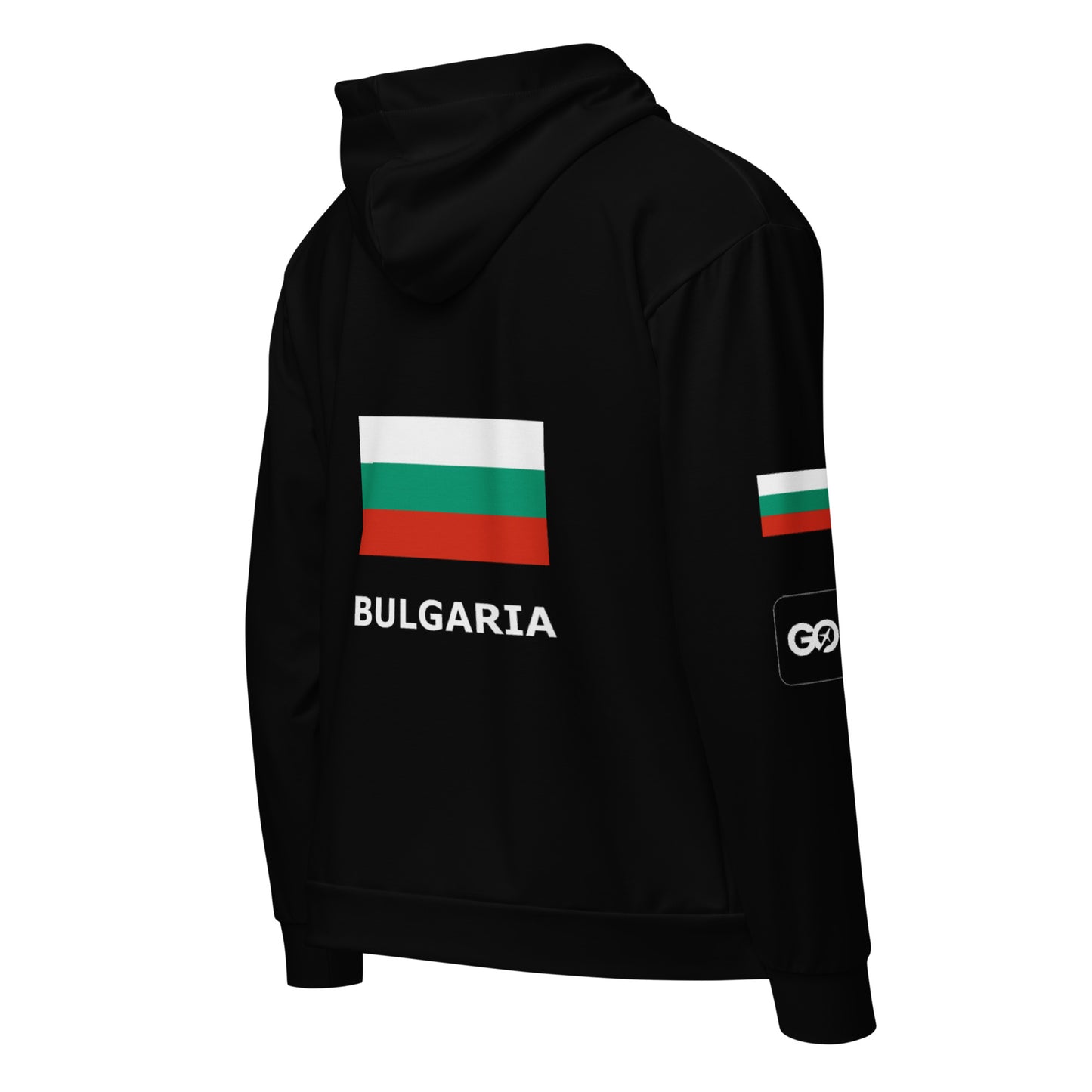 Bulgarian Unisex Zip Hoodie