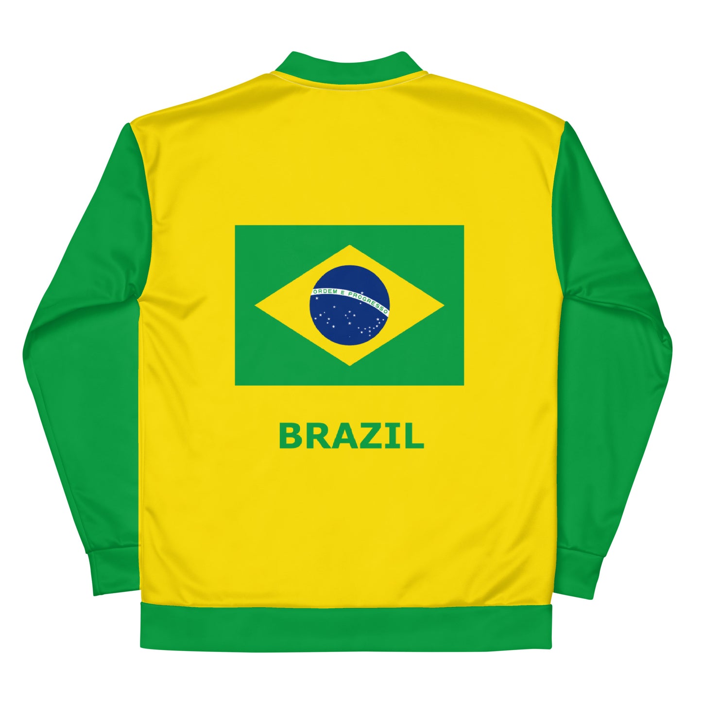 Brazil Unisex Bomber Jacket
