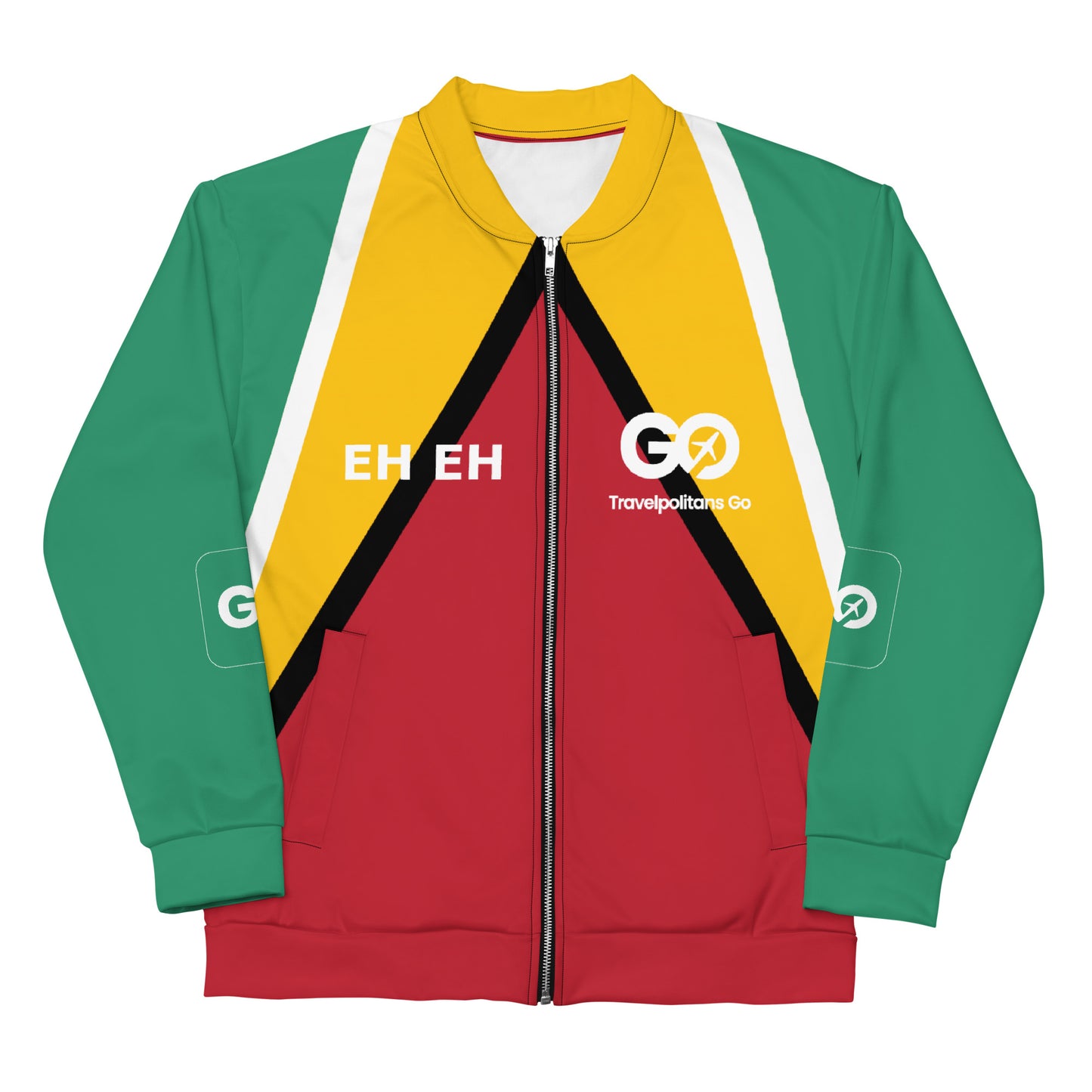 Guyana Unisex Bomber Jacket