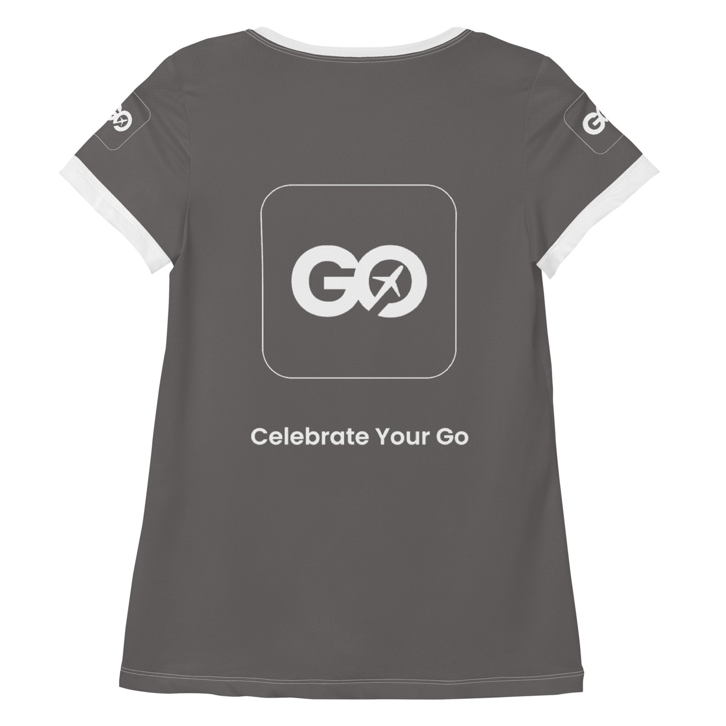 Women's Dark Gull Gray Athletic T-shirt
