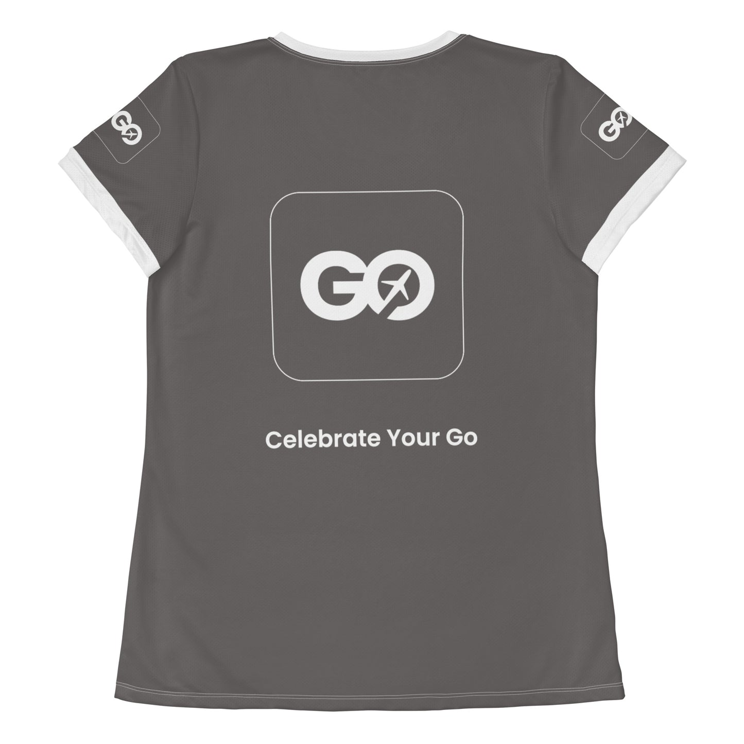 Women's Dark Gull Gray Athletic T-shirt