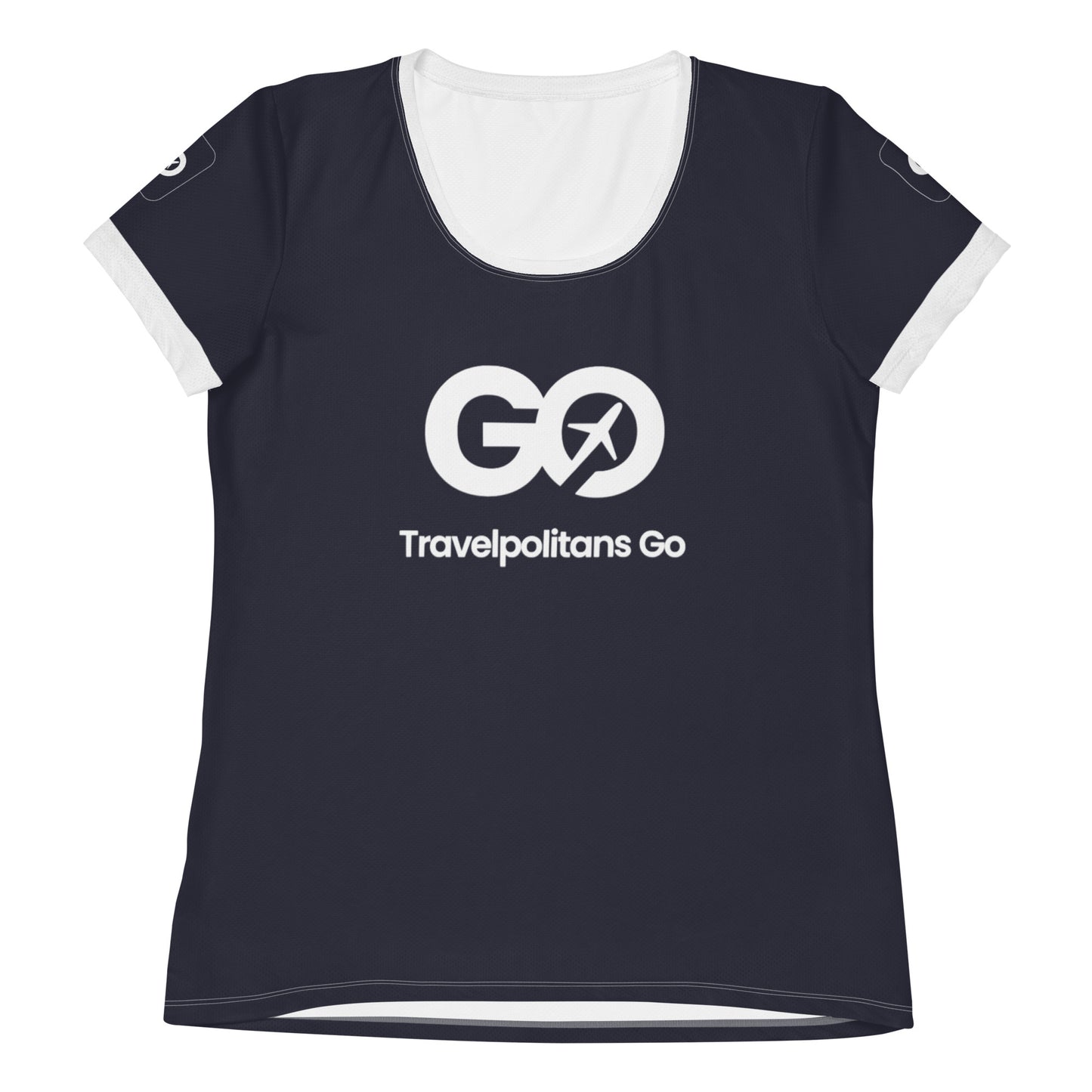 Women's Baritone Blue Athletic T-Shirt