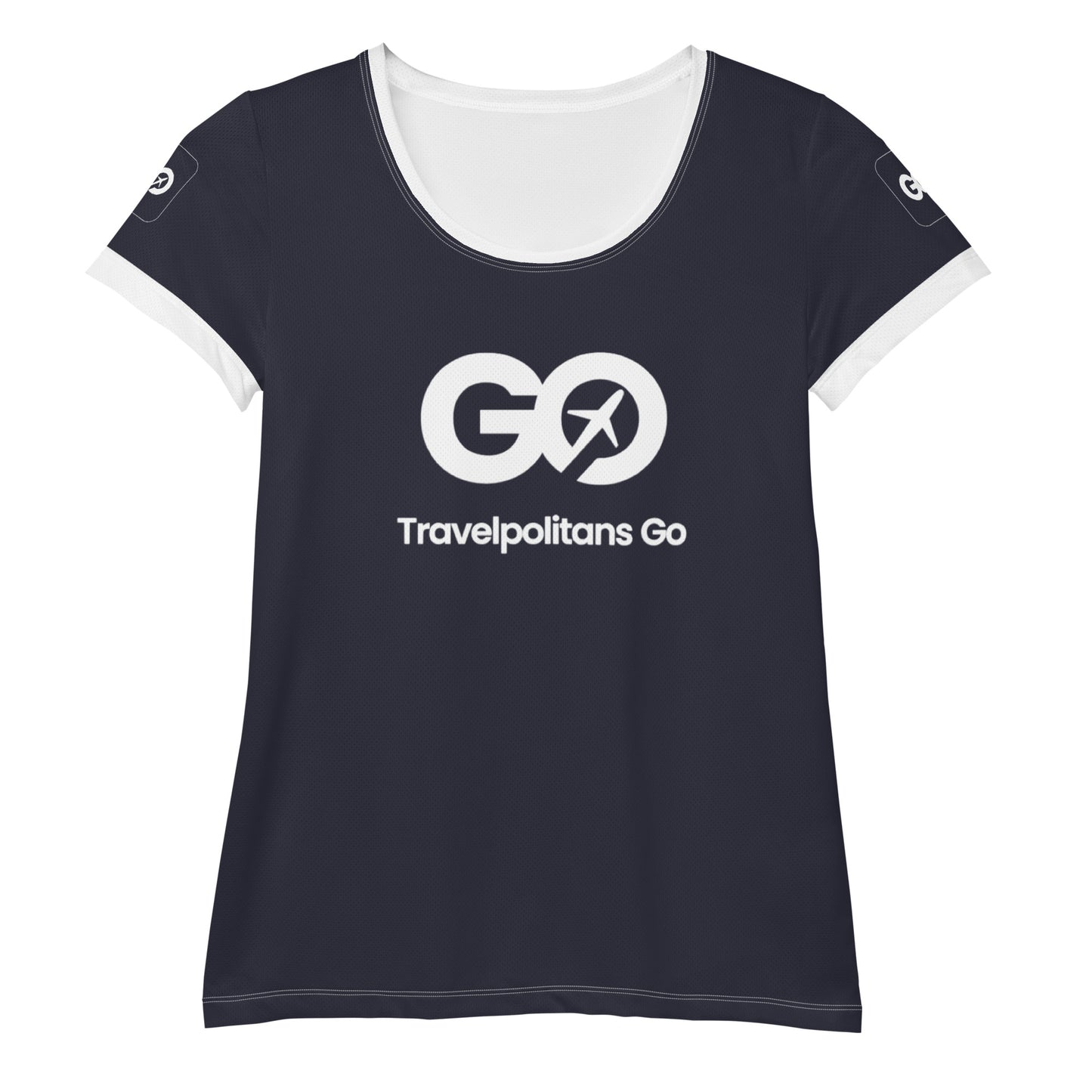 Women's Baritone Blue Athletic T-Shirt