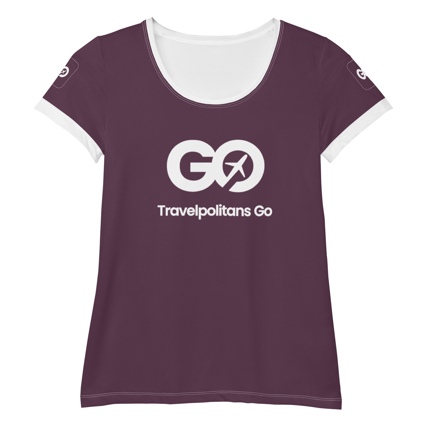 Women's Italian Plum Athletic T-Shirt