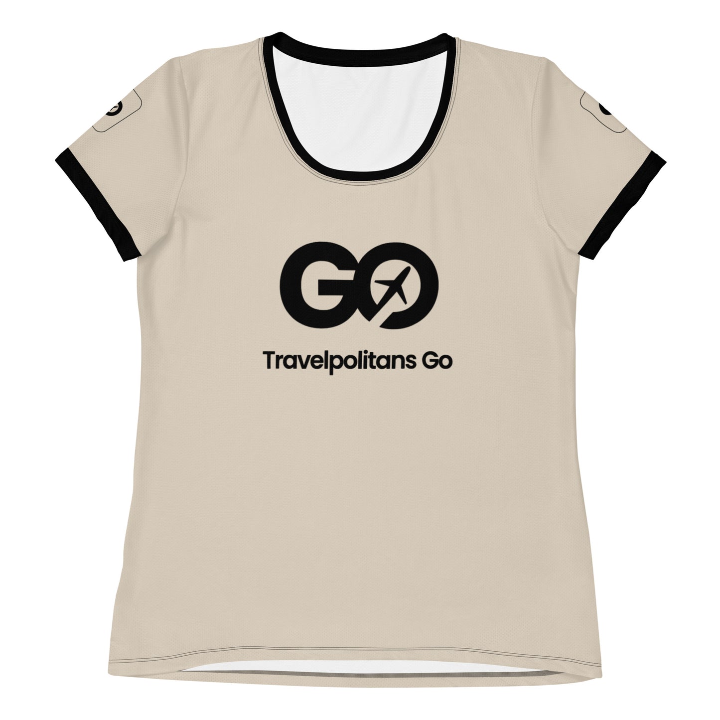 Women's White Swan Athletic T-Shirt