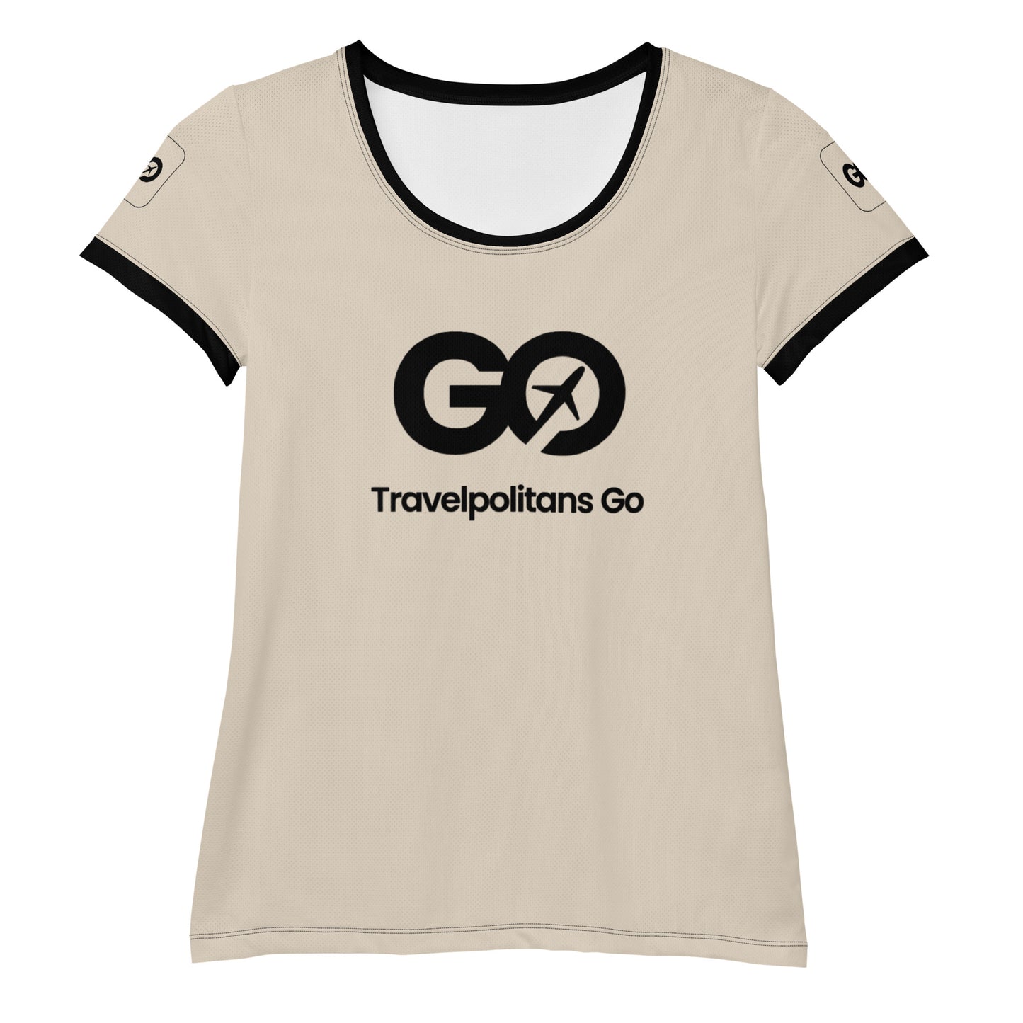Women's White Swan Athletic T-Shirt