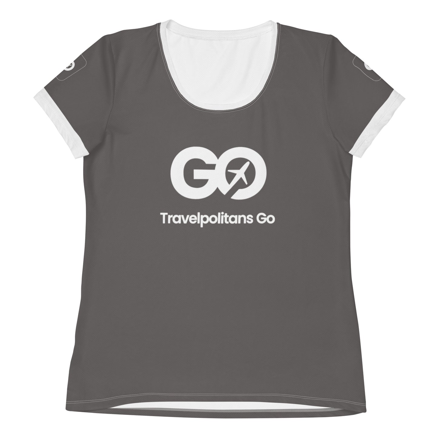 Women's Dark Gull Gray Athletic T-shirt