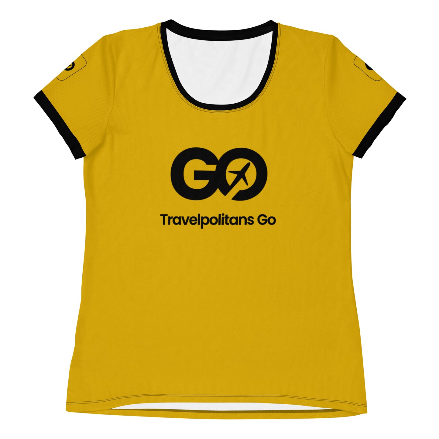 Women's Spicy Mustard Athletic T-shirt