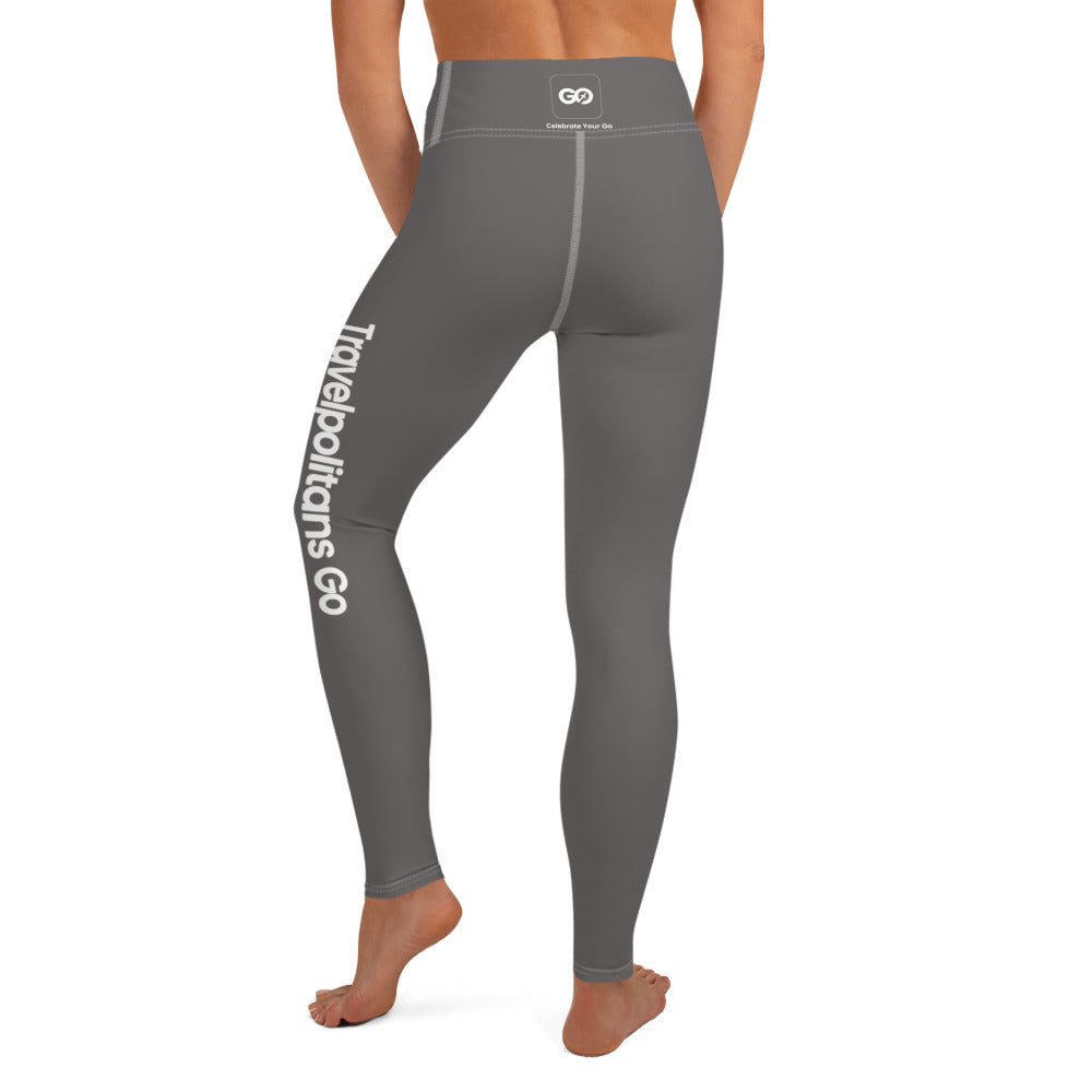 Dark Gull Gray Yoga Leggings