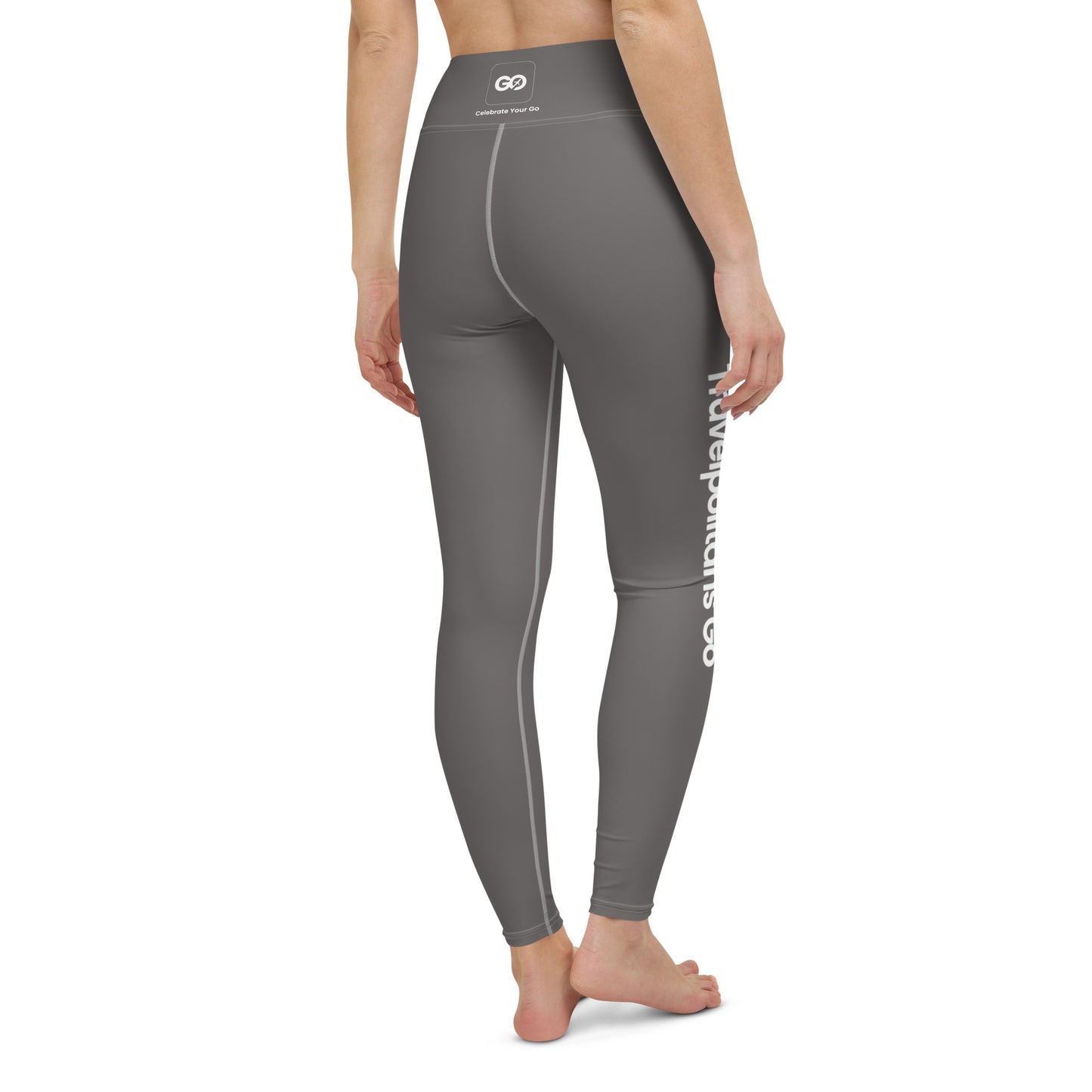 Dark Gull Gray Yoga Leggings