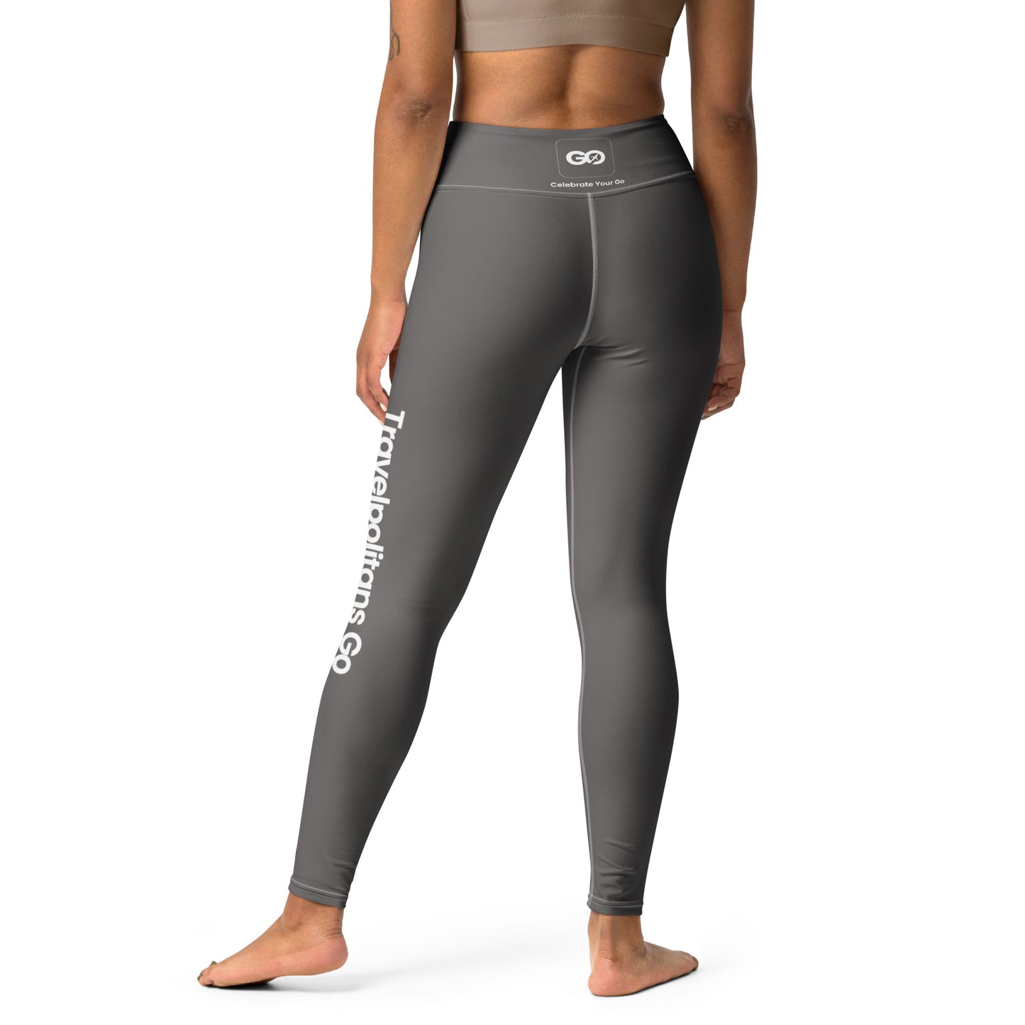 Dark Gull Gray Yoga Leggings