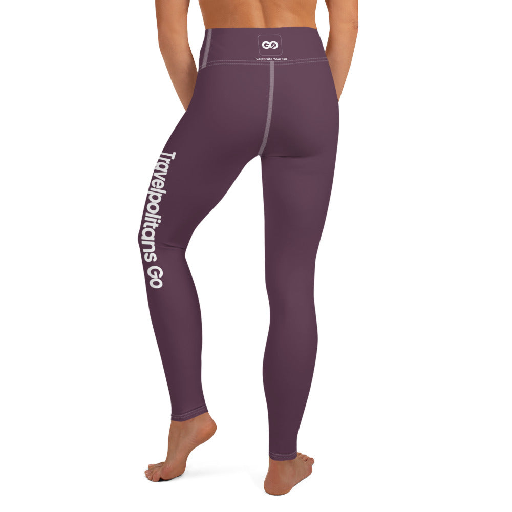 Italian Plum Yoga Leggings