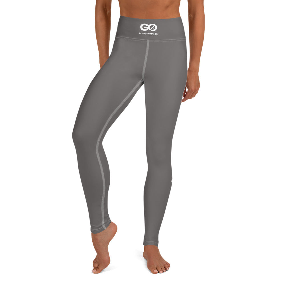 Dark Gull Gray Yoga Leggings
