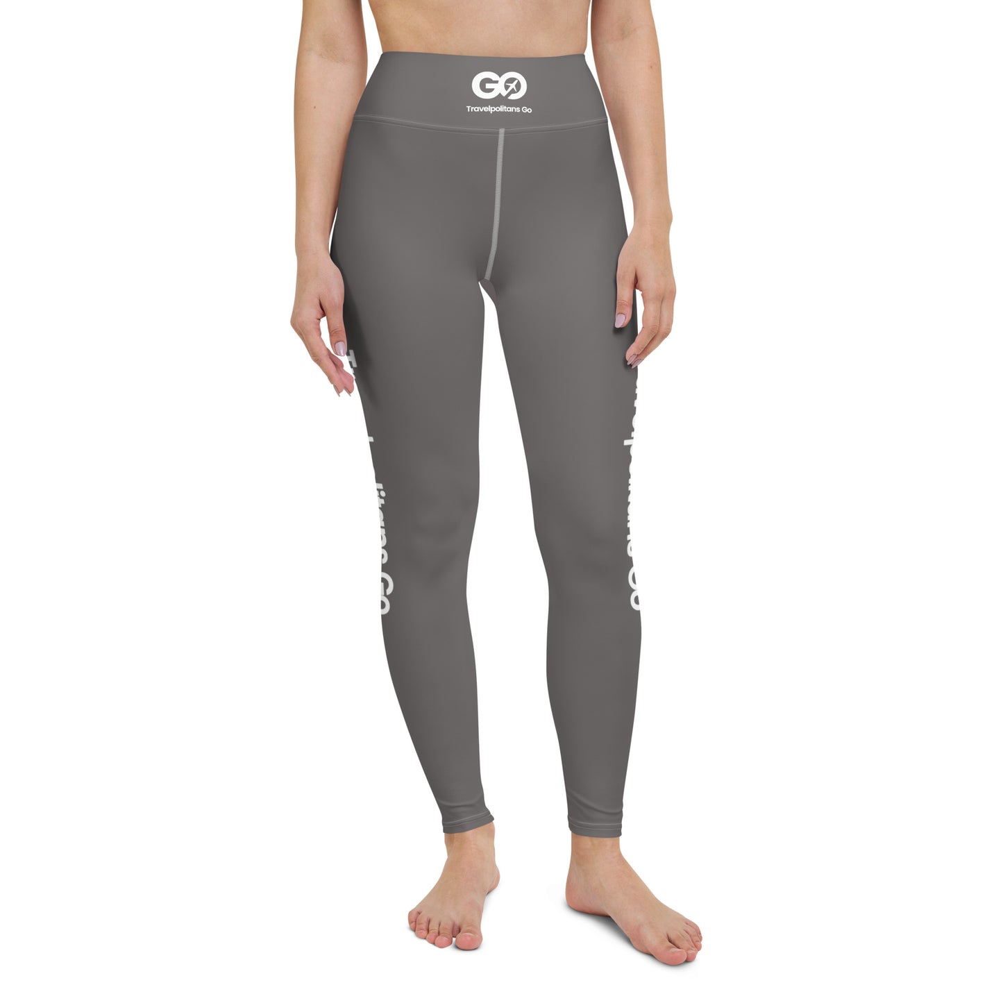 Dark Gull Gray Yoga Leggings