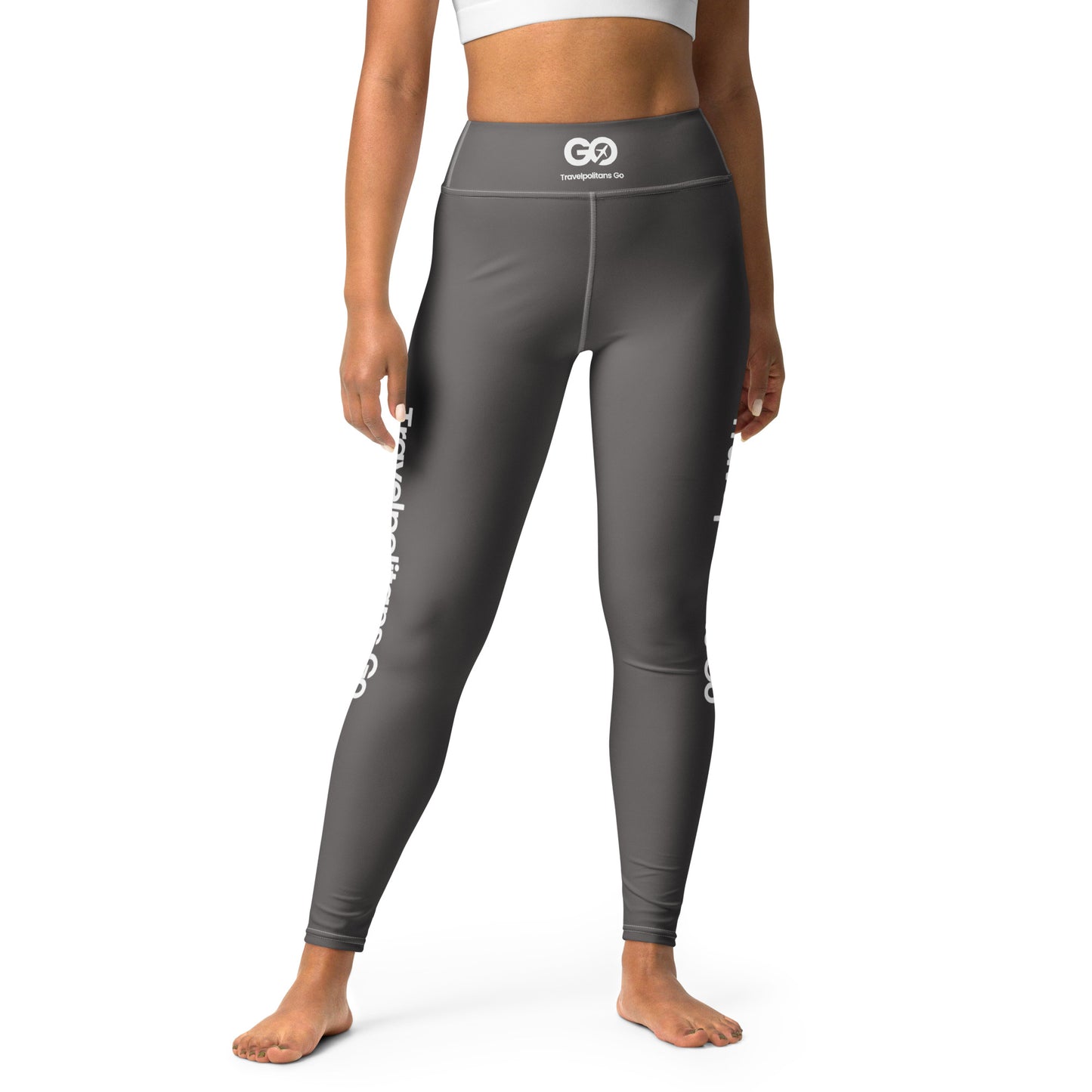 Dark Gull Gray Yoga Leggings