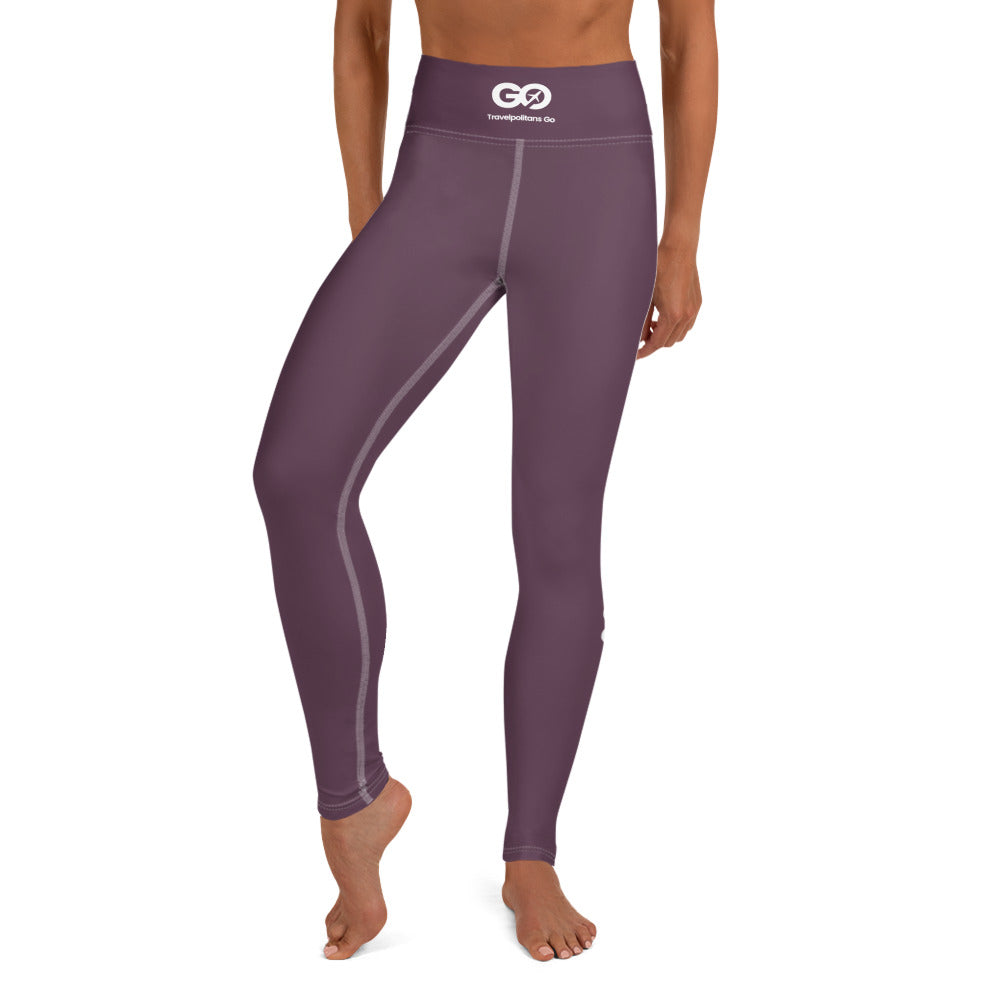 Italian Plum Yoga Leggings