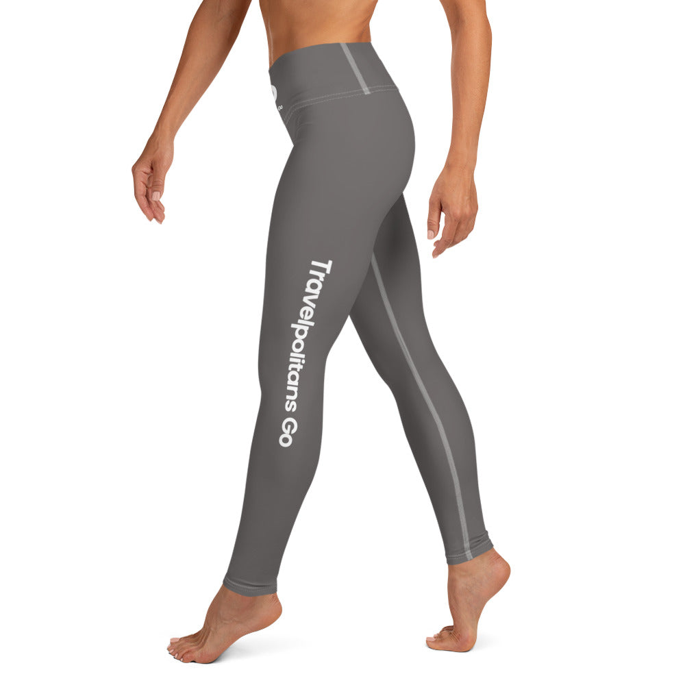Dark Gull Gray Yoga Leggings
