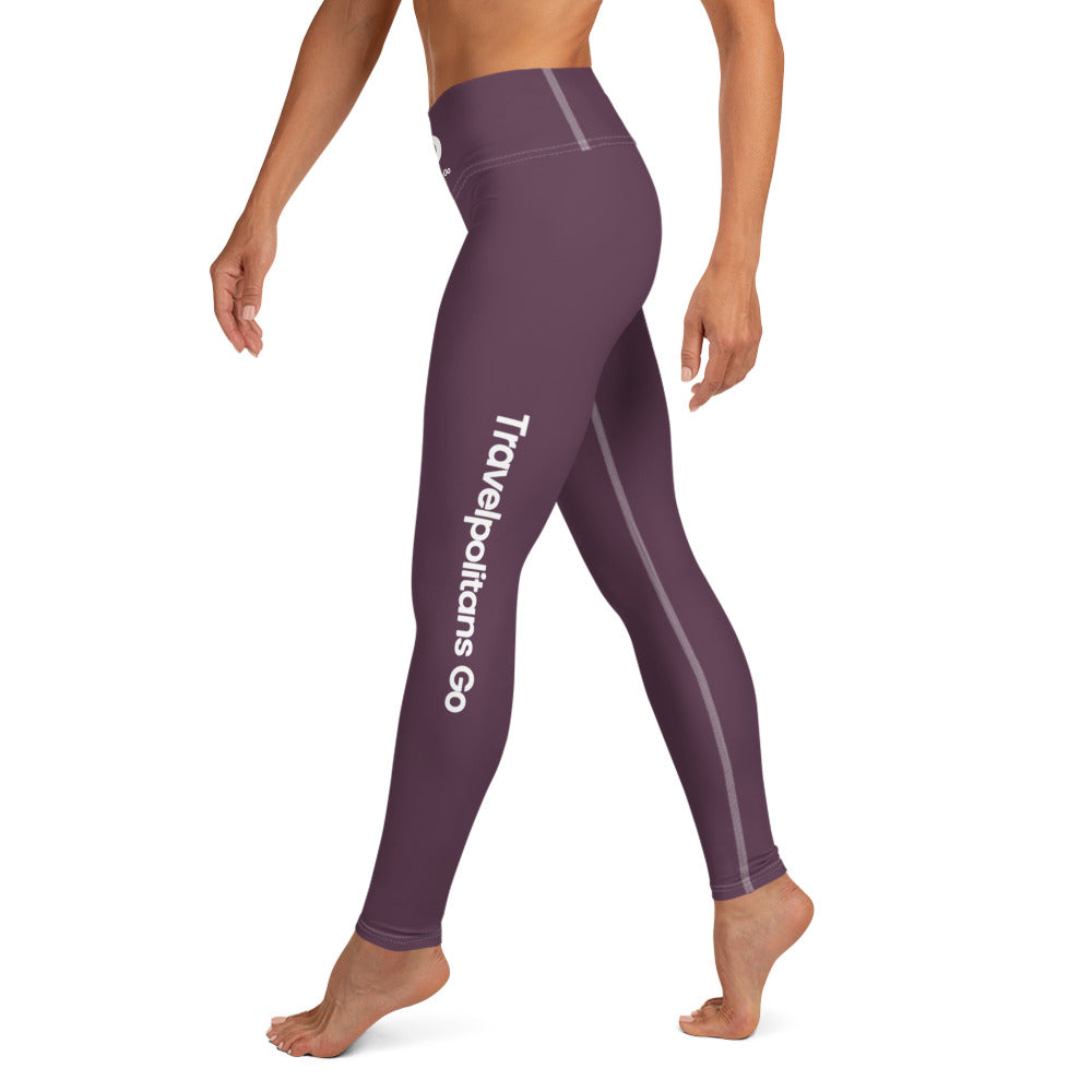 Italian Plum Yoga Leggings