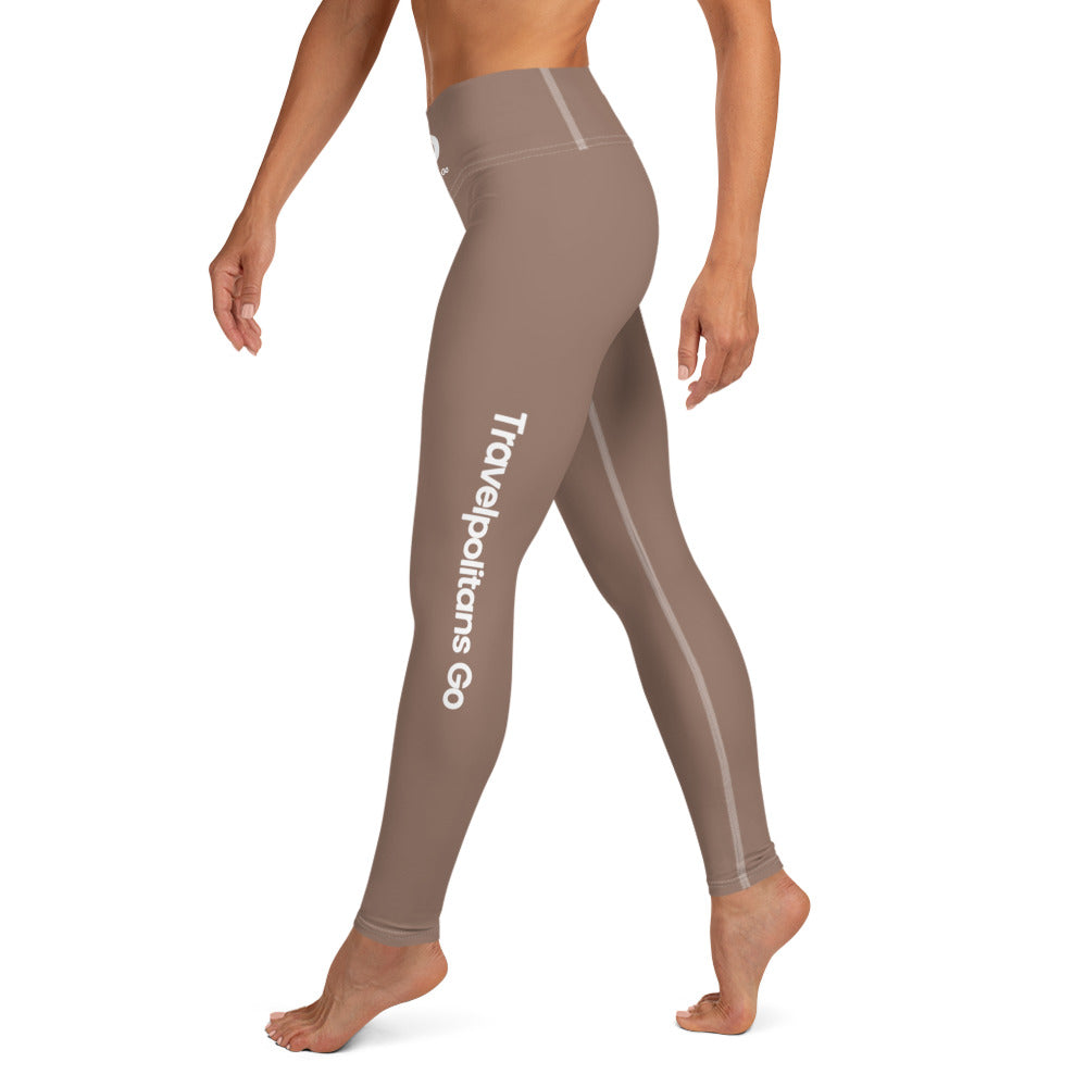Raw Umber Yoga Leggings