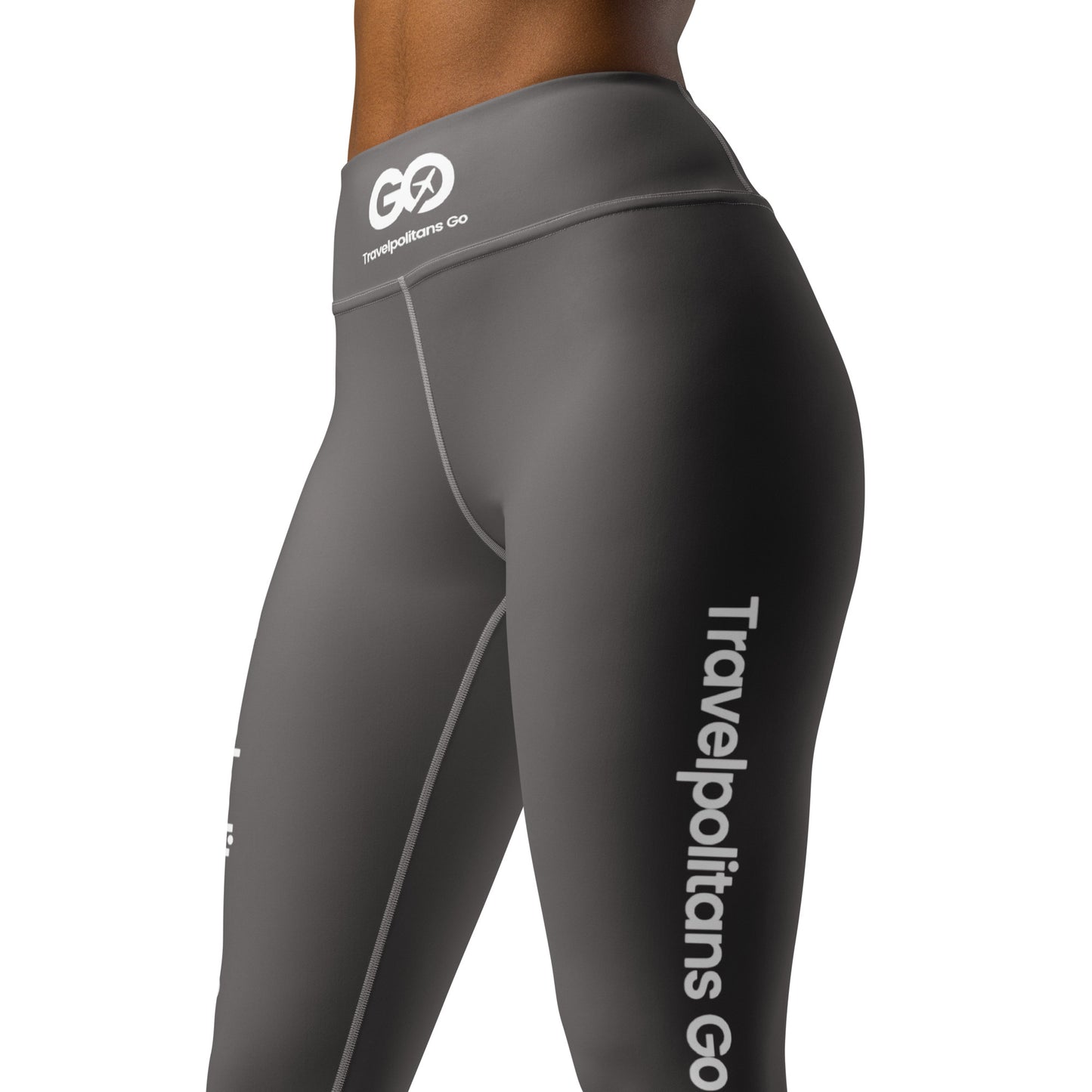 Dark Gull Gray Yoga Leggings
