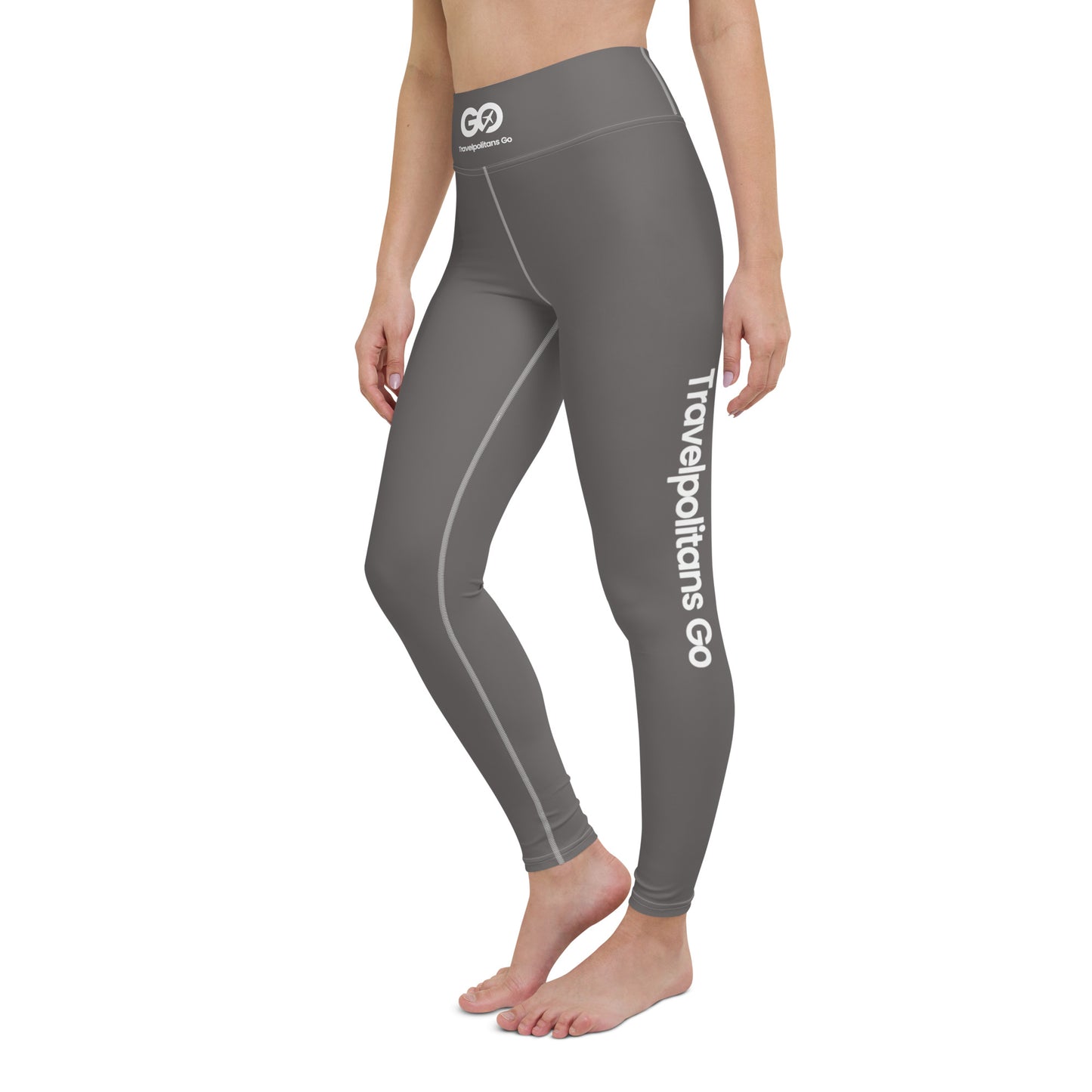 Dark Gull Gray Yoga Leggings
