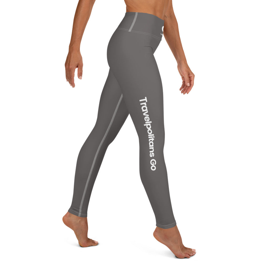Dark Gull Gray Yoga Leggings