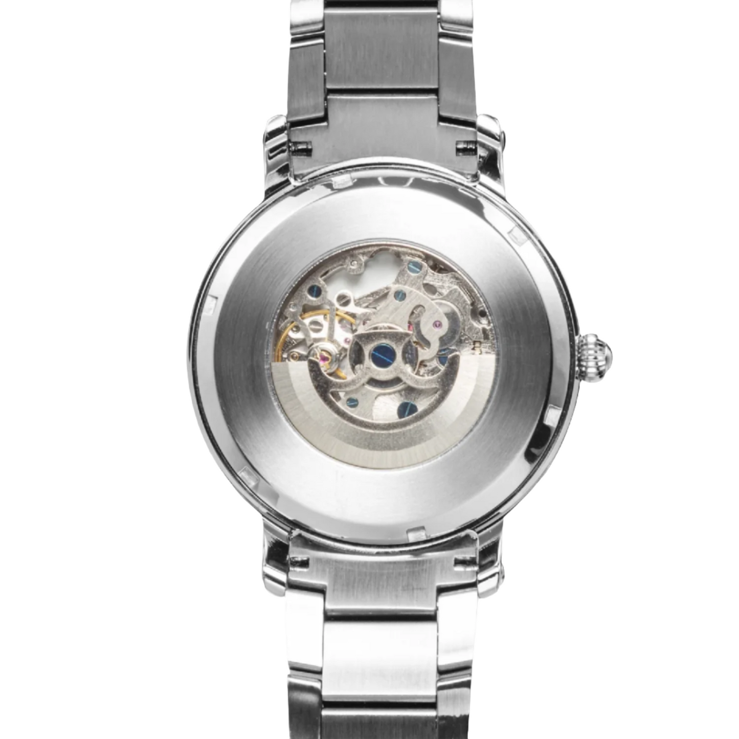 Silver Navy Stainless Steel Watch