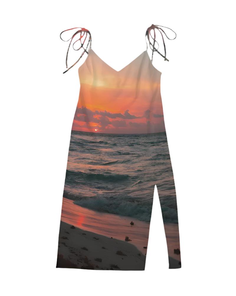Sunrise Tie Strap Dress