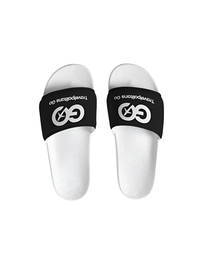 Men's Black Slide Sandals - WL