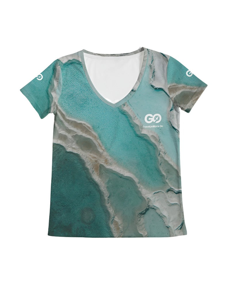 Women's Glacial V-Neck Tee